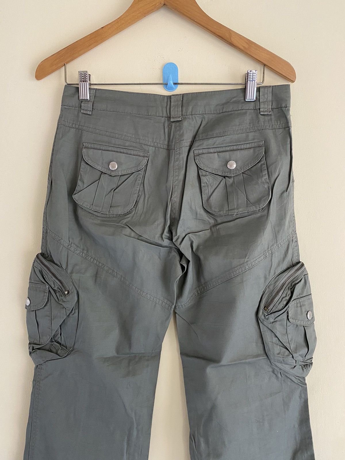 Hysteric Glamour Rare Design Multi Pocket Tactical Denim Pants Size US 31 - 7 Thumbnail