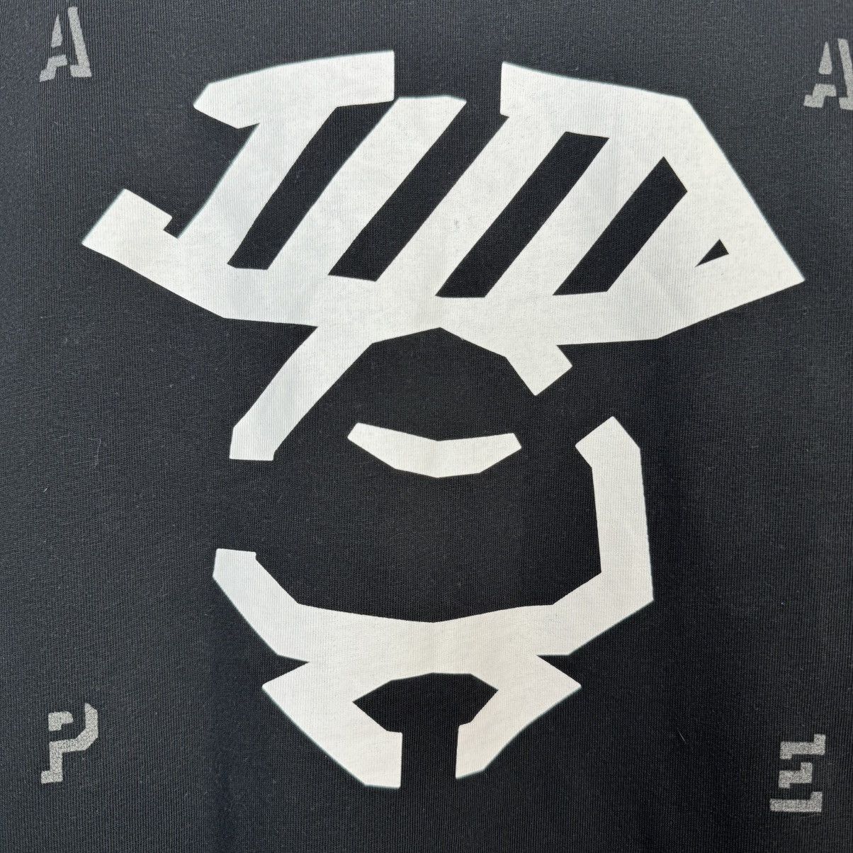 Aape Aape By a Bathing Ape Black T-Shirt Big Logo Tee Crew Neck Size US L / EU 52-54 / 3 - 19 Thumbnail