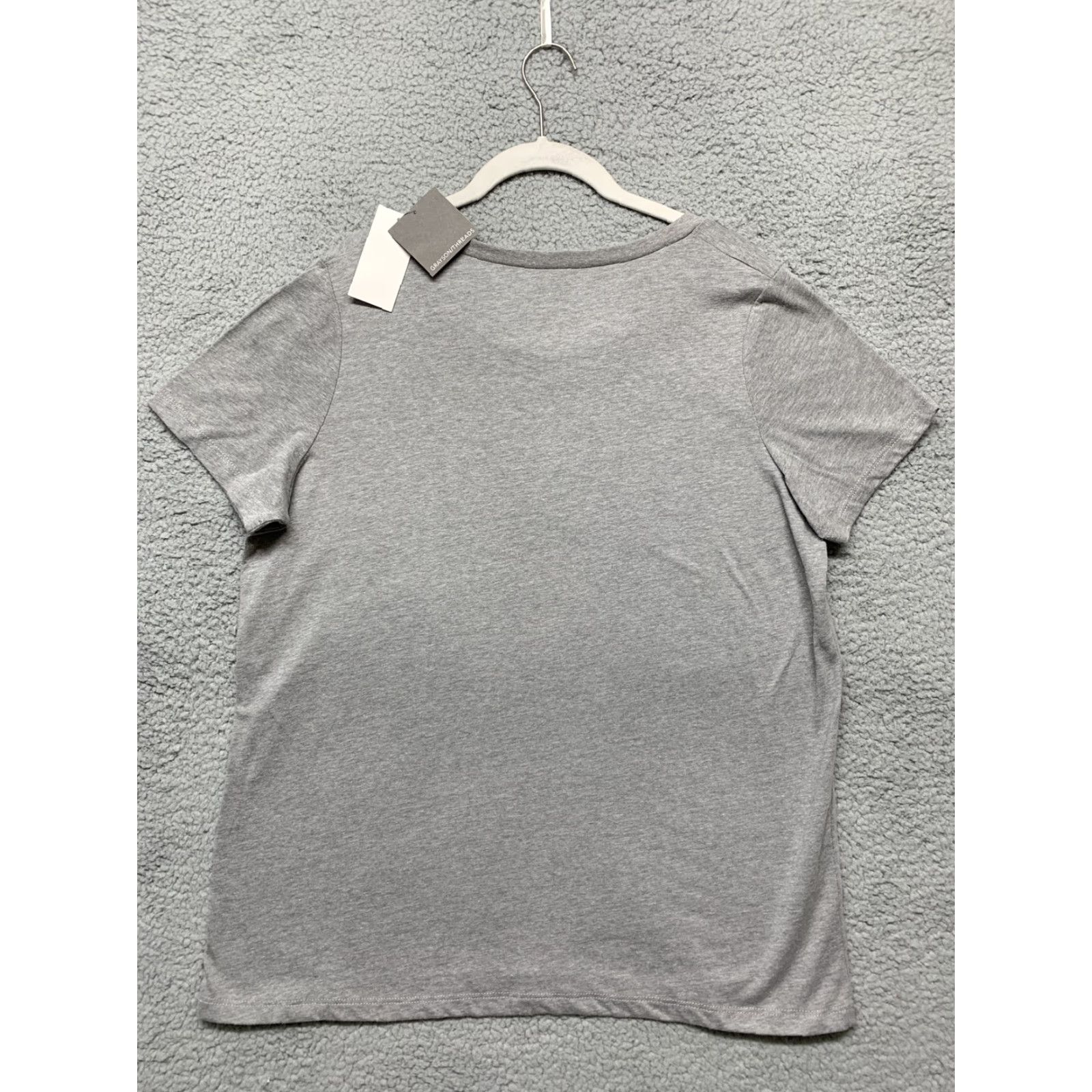 Vintage Grayson Threads T-Shirt Woman’s Irish Gray XL LOVE Four Leaf Clover Shirt Womens XL Gray Clover Size XL / US 12-14 / IT 48-50 - 5 Thumbnail