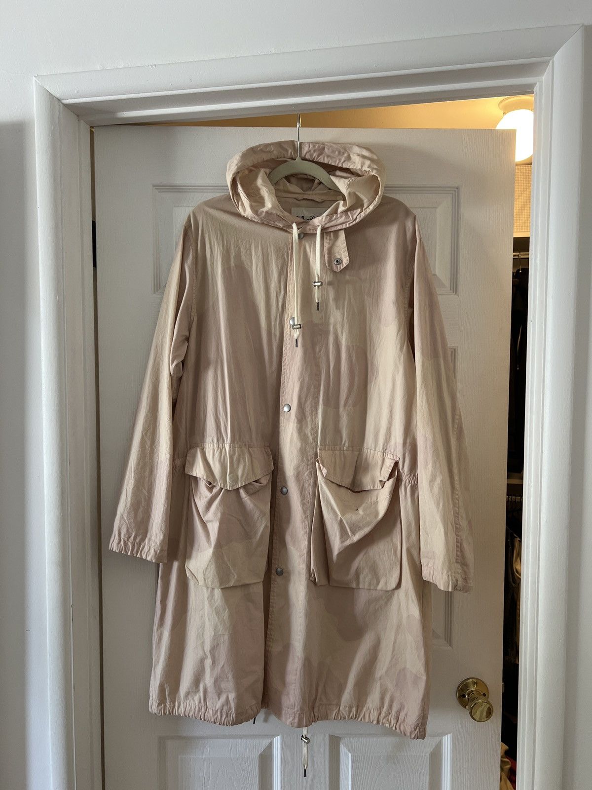 Our Legacy Our Legacy Fishtail Parka - Pink Camo Size US L / EU 52-54 / 3 - 1 Thumbnail