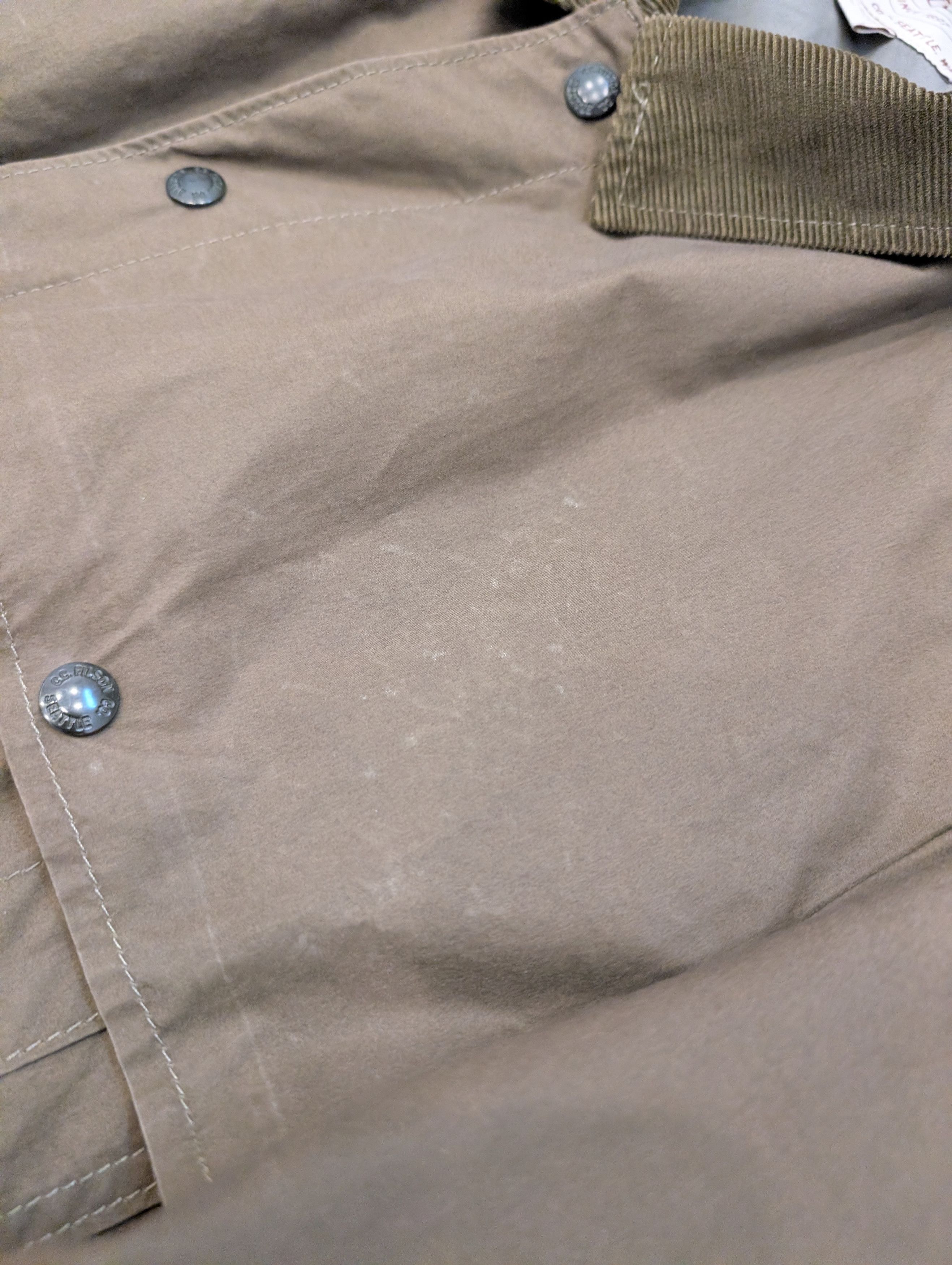 Filson Filson Shelter Cloth Cruiser Jacket Corduroy Collar USA Made Size US XL / EU 56 / 4 - 9 Thumbnail