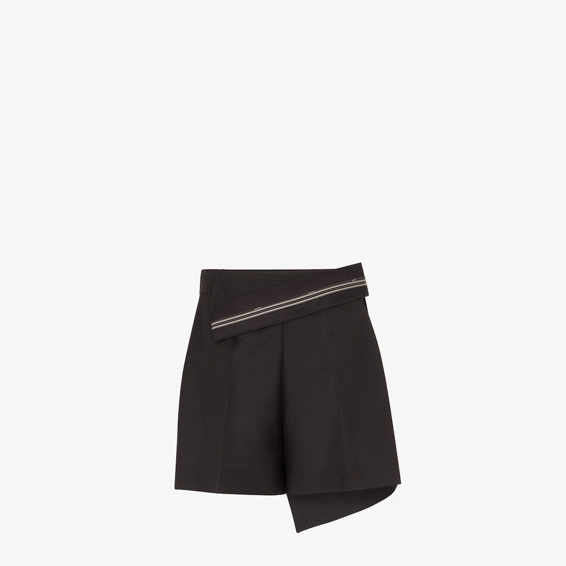 Fendi o1s1wg110825 Shorts in Black Size 28" / US 6 / IT 42 - 2 Thumbnail