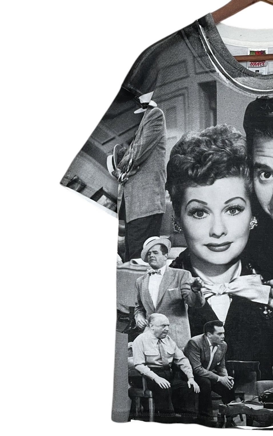 Vintage Vintage Movie I Love Lucy Fullprint T-shirt 1990s Size US L / EU 52-54 / 3 - 3 Thumbnail