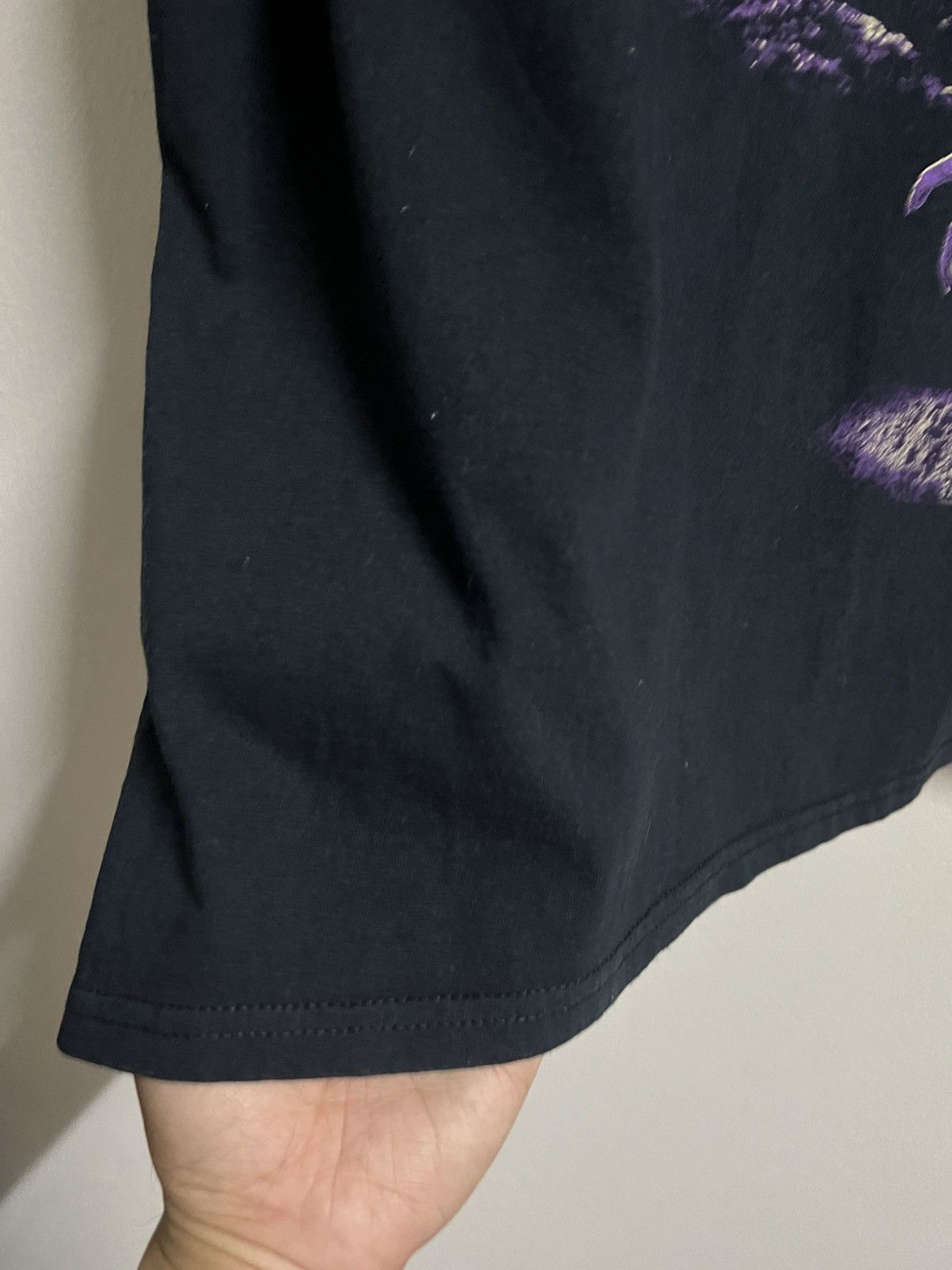 Other Halloween Horror Graveyard Big Graphic Black Tee Size US XXL / EU 58 / 5 - 7 Thumbnail