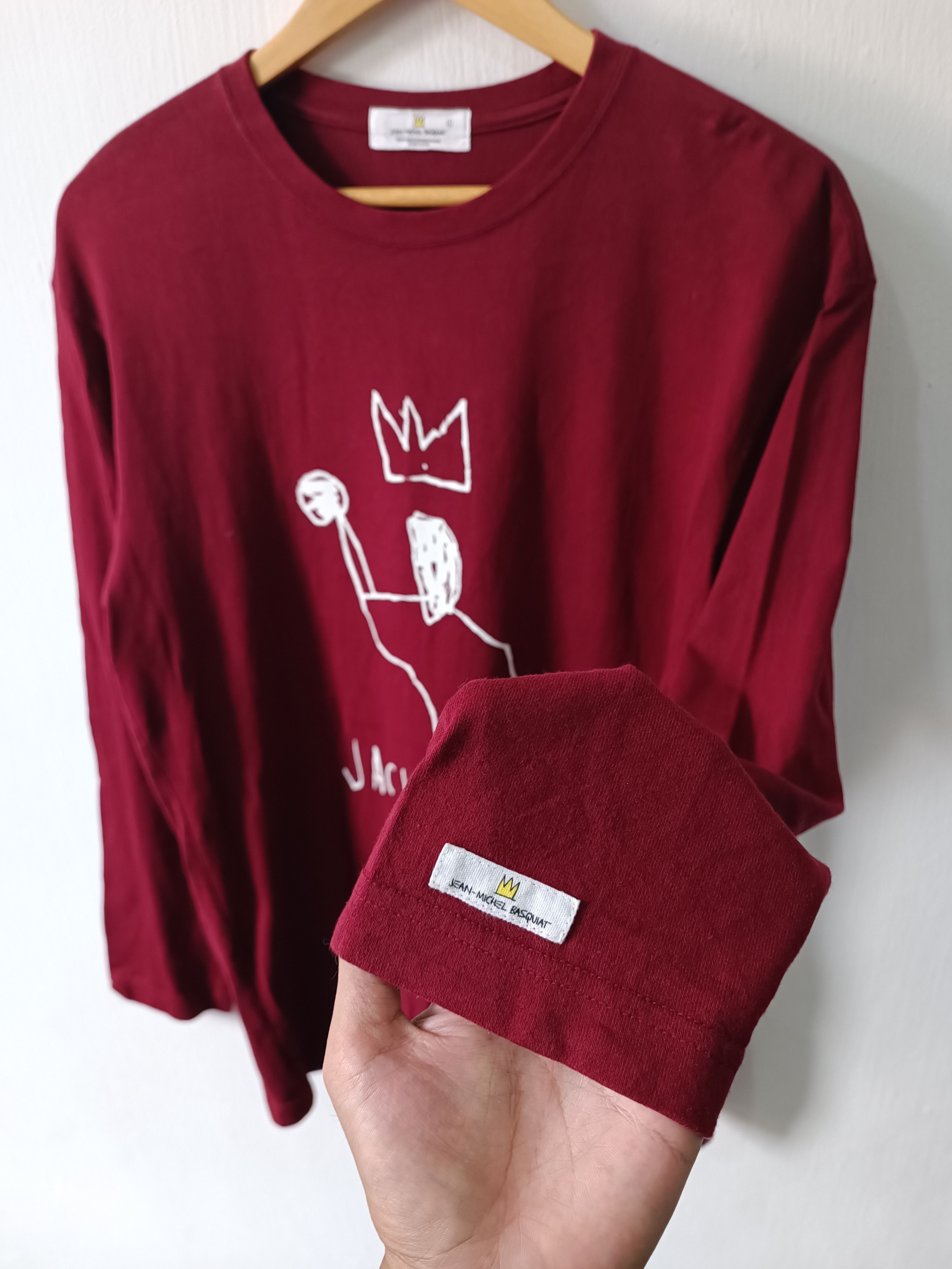 Jean-Michel Basquiat Long sleeve Jean Michel Basquiat Tshirt Size US L / EU 52-54 / 3 - 2 Thumbnail