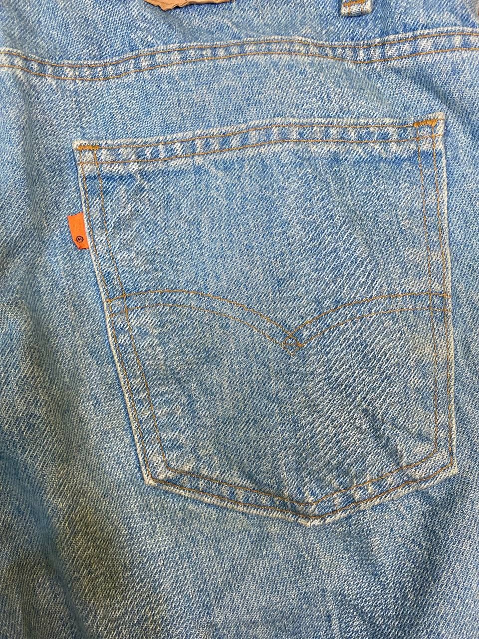 Levi's vintage levis 505 orange tab short denim nice design Size US 36 / EU 52 - 3 Thumbnail