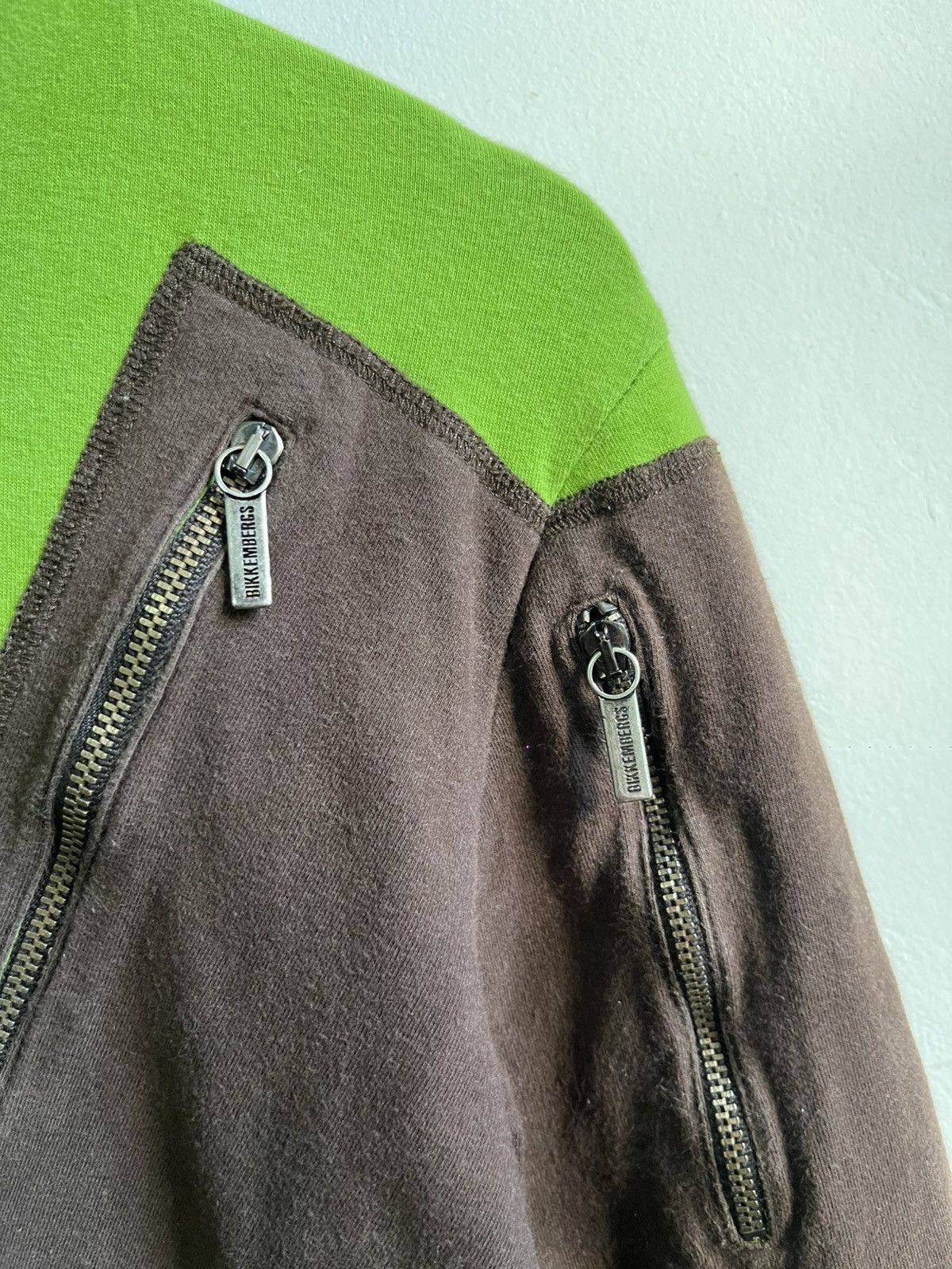 Dirk Bikkembergs ARCHIVE❗️Vintage 90s Dirk Bikkembergs MultiZipper Shirt Size US M / EU 48-50 / 2 - 3 Thumbnail