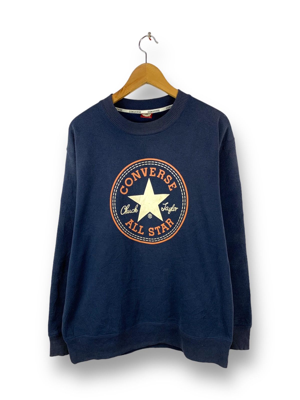 Converse Steals! Converse All Star Chuck Taylor Big Logo Sweatshirt Size US XL / EU 56 / 4 - 1 Thumbnail