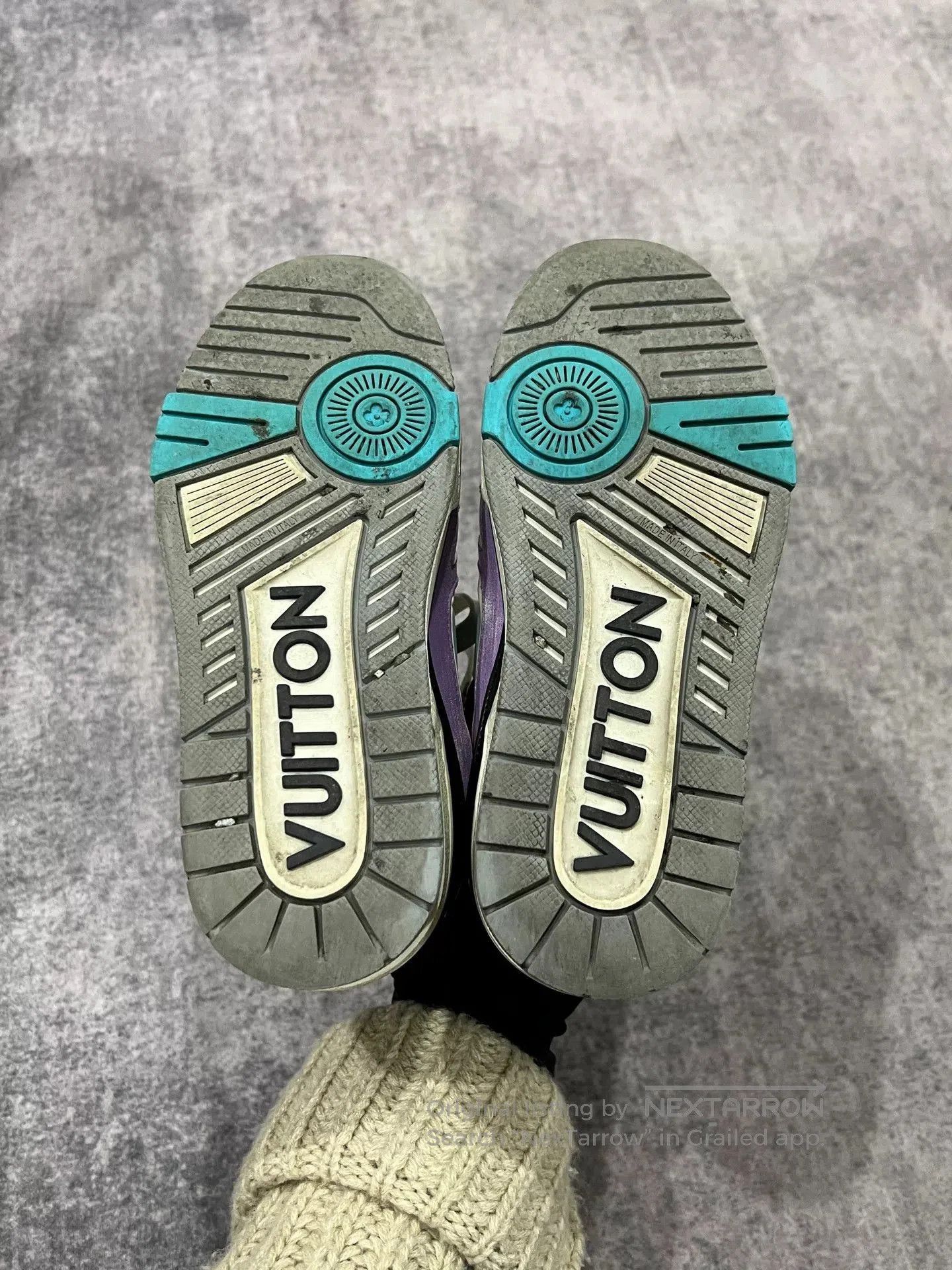 Louis Vuitton Louis Vuitton Macaron Color Block Trainer. Size US 4 / IT 34 - 9 Thumbnail