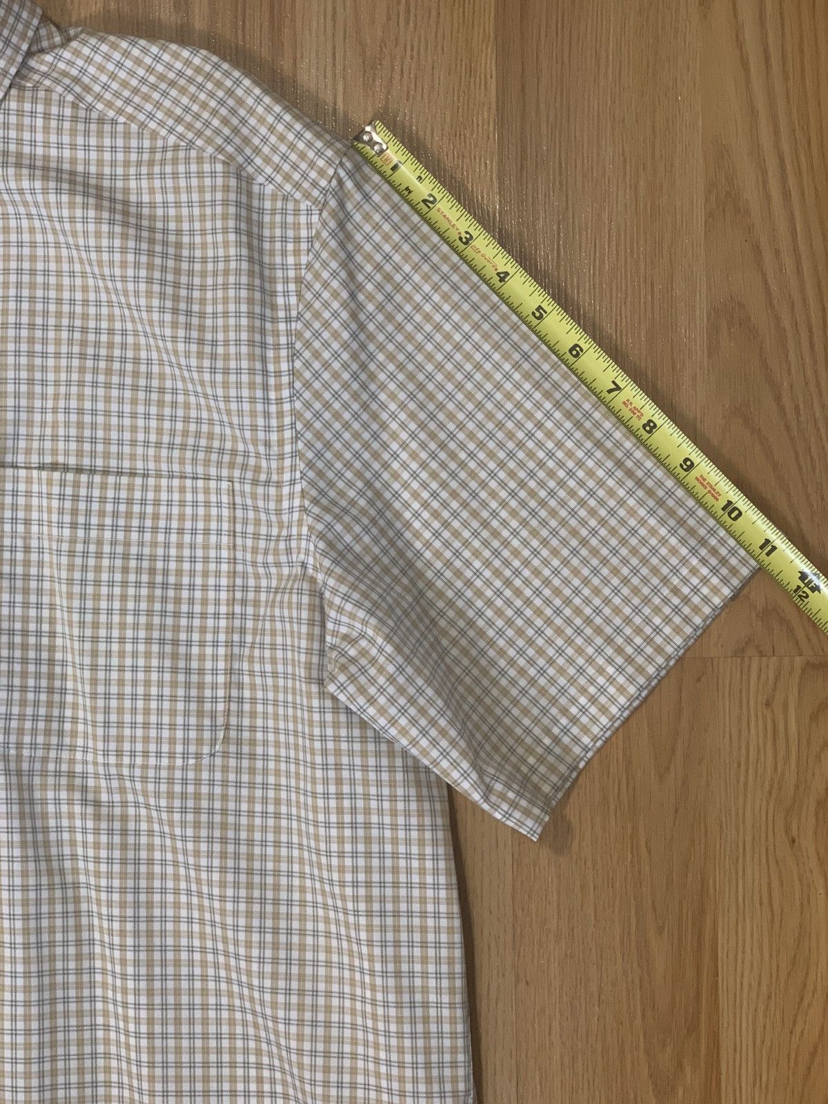Eddie Bauer SzL-Eddie Bauer Relaxed Fit Short Sleeve Button Up Plaid Size US L / EU 52-54 / 3 - 6 Thumbnail