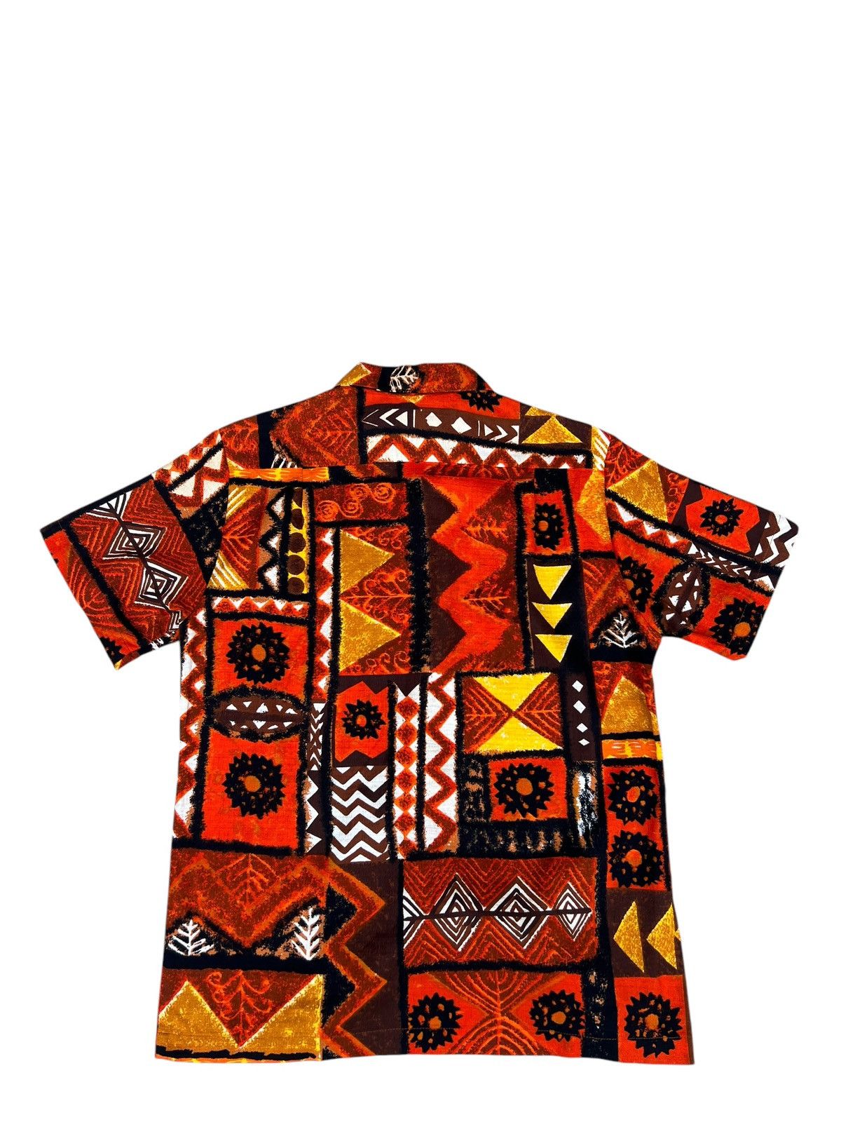Vintage Vintage 60s 70s Royal Hawaiian Barkcloth Hawaii Shirt Size US M / EU 48-50 / 2 - 12 Thumbnail