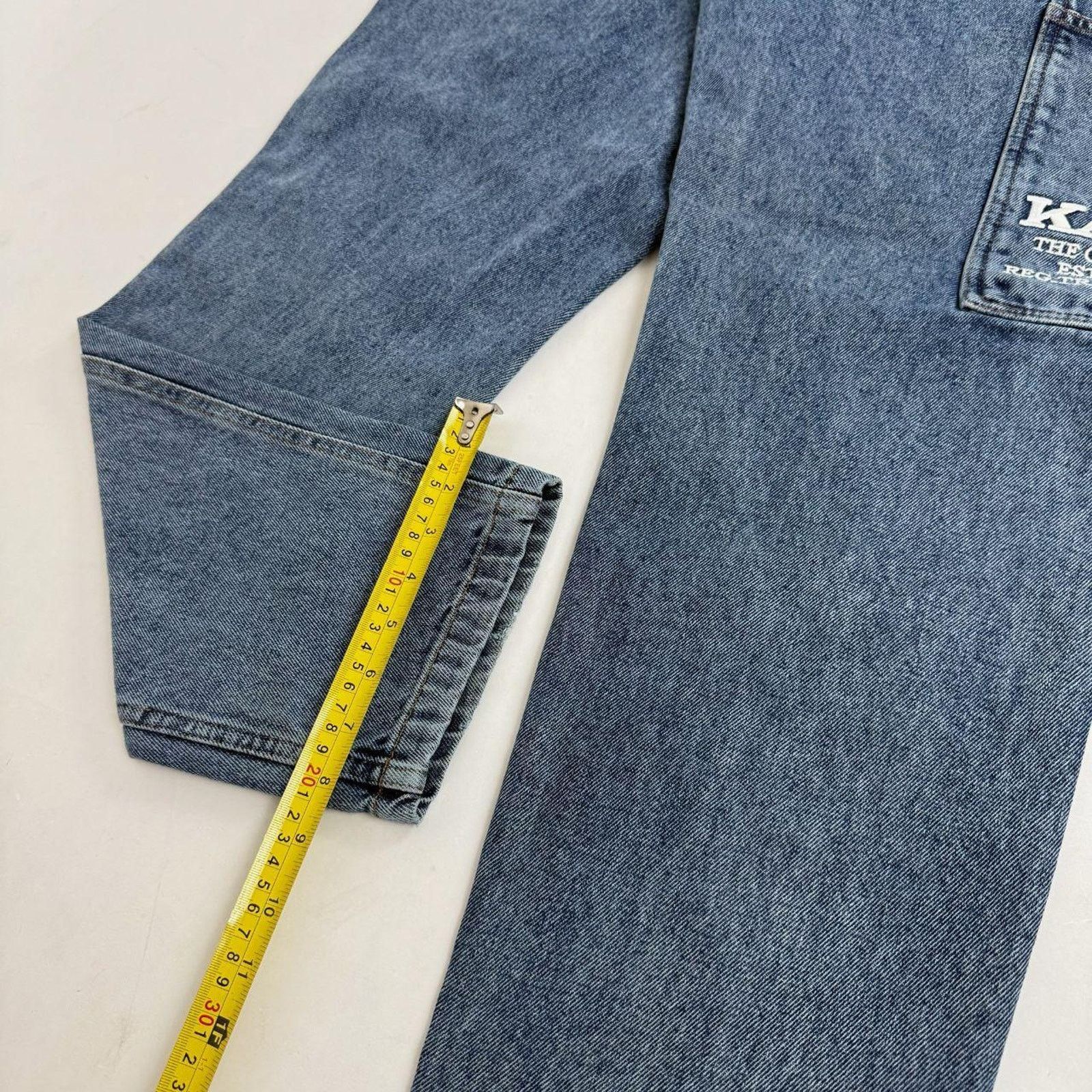 JNCO × Karl Kani × Vintage Vintage y2k skater grunge baggy wide leg rare archive jeans Size US 36 / EU 52 - 4 Thumbnail