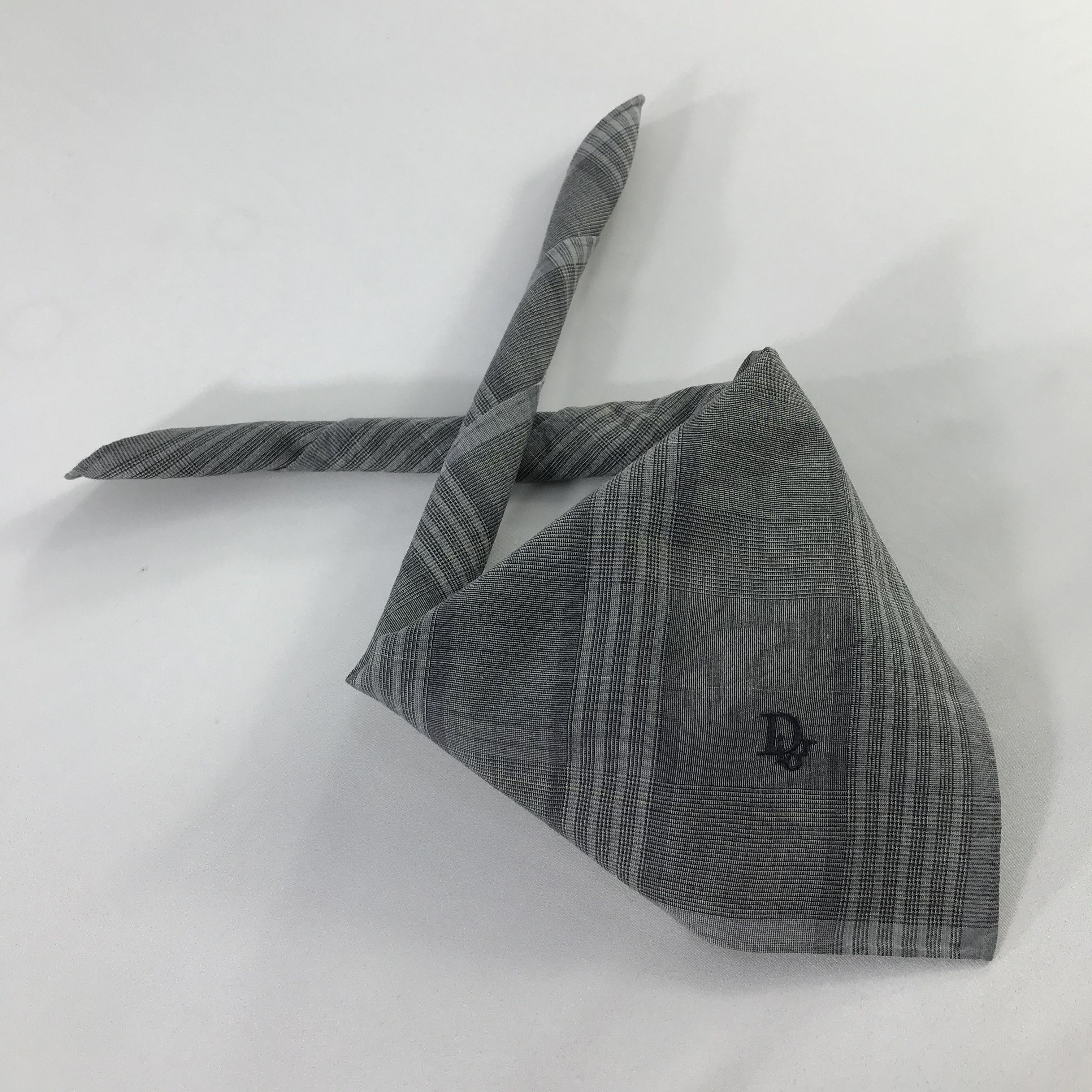 Christian Dior Monsieur × Vintage Christian Dior Bandana / Handkerchief / Neckerchief - S816 Size ONE SIZE - 4 Thumbnail