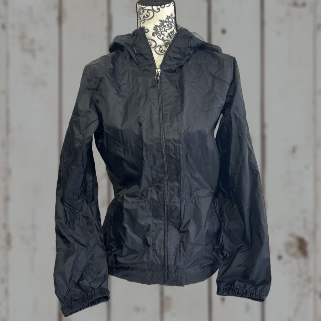 Rains Columbia Rain Jacket Hooded Women S Small Black Coat Coat? Size S / US 4 / IT 40 - 1 Thumbnail