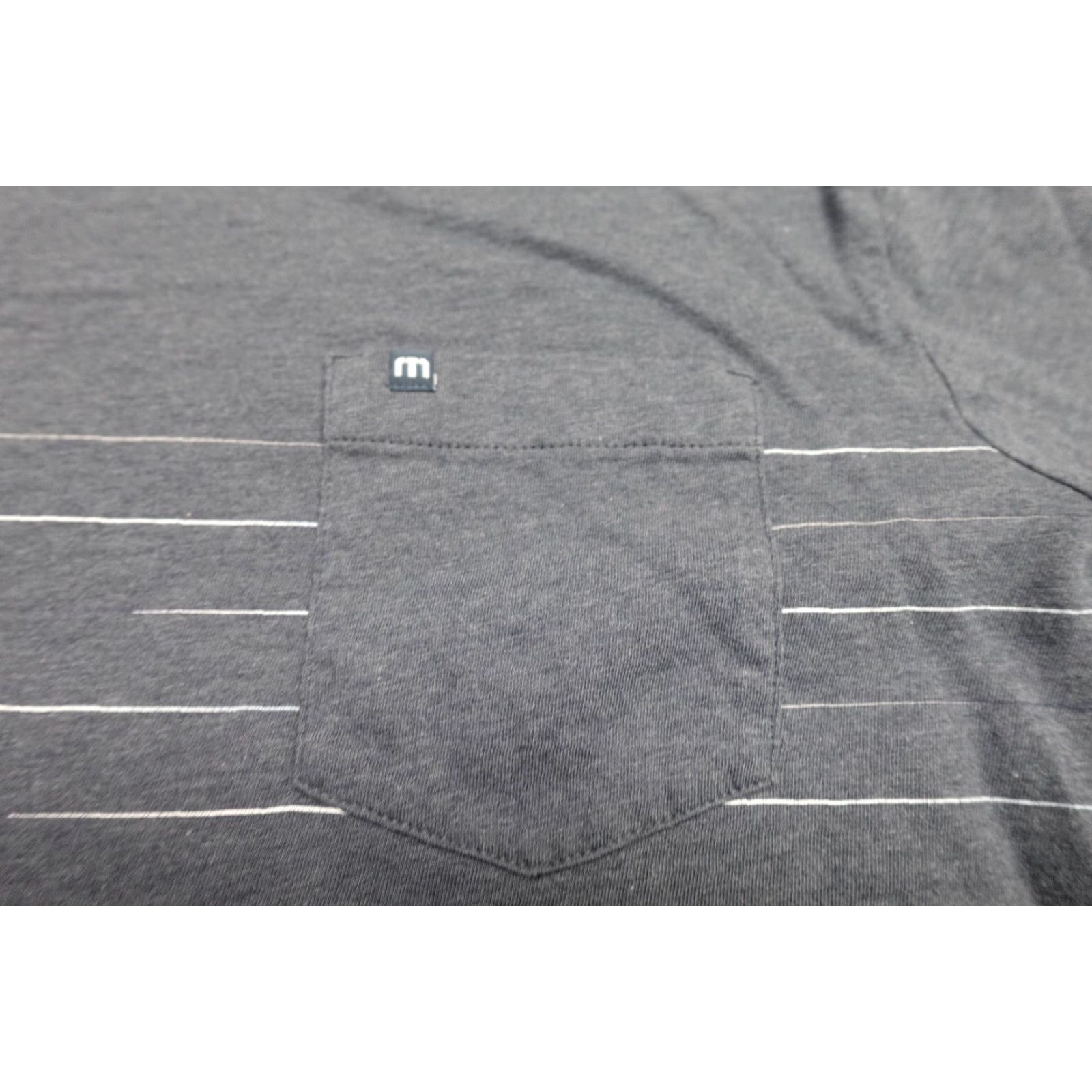 TravisMathew Travis Mathew Shirt Mens Medium Blue Pocket T-Shirt Stretch Comfort Golf Soft Size US M / EU 48-50 / 2 - 3 Thumbnail