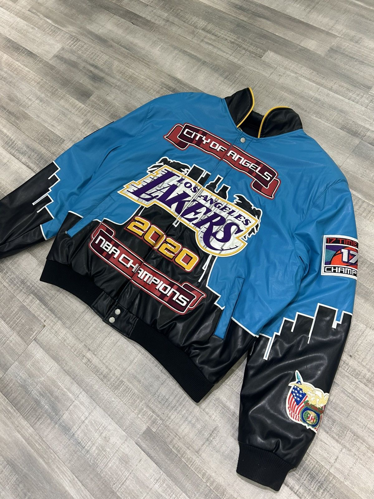 Jeff Hamilton Jeff Hamilton Lakers 2020 Championship Jacket Size US XL / EU 56 / 4 - 3 Thumbnail