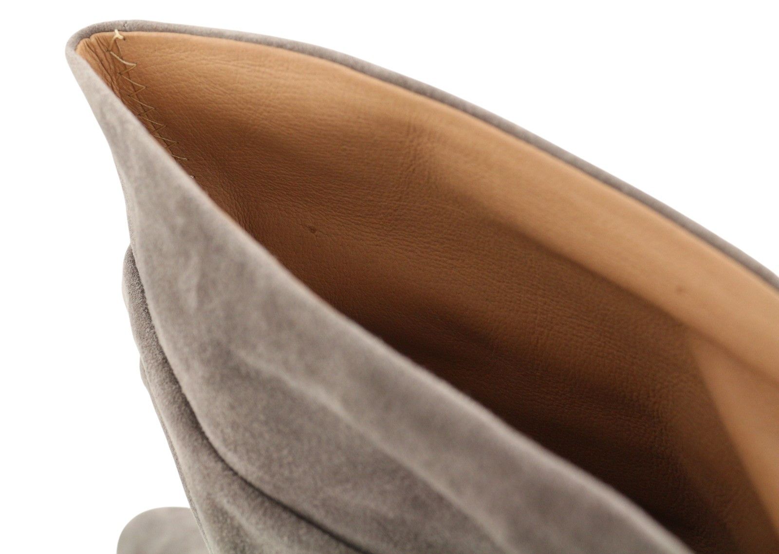 Other BIBI LOU EU40 Grey Suede Leather Almond 87550 Size US 9 / IT 39 - 12 Thumbnail