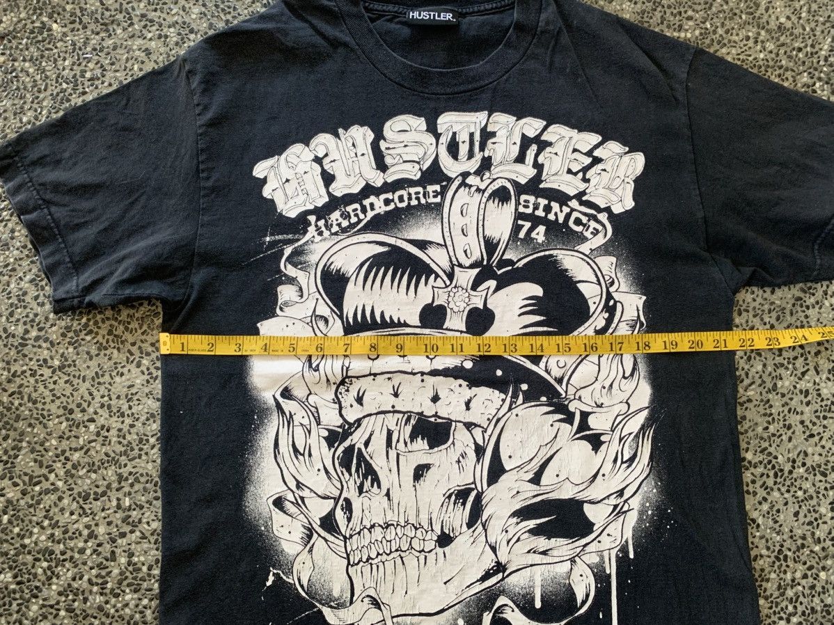 Vintage Vintage Hustler Hardcore Since 74 T shirt Size US L / EU 52-54 / 3 - 8 Thumbnail