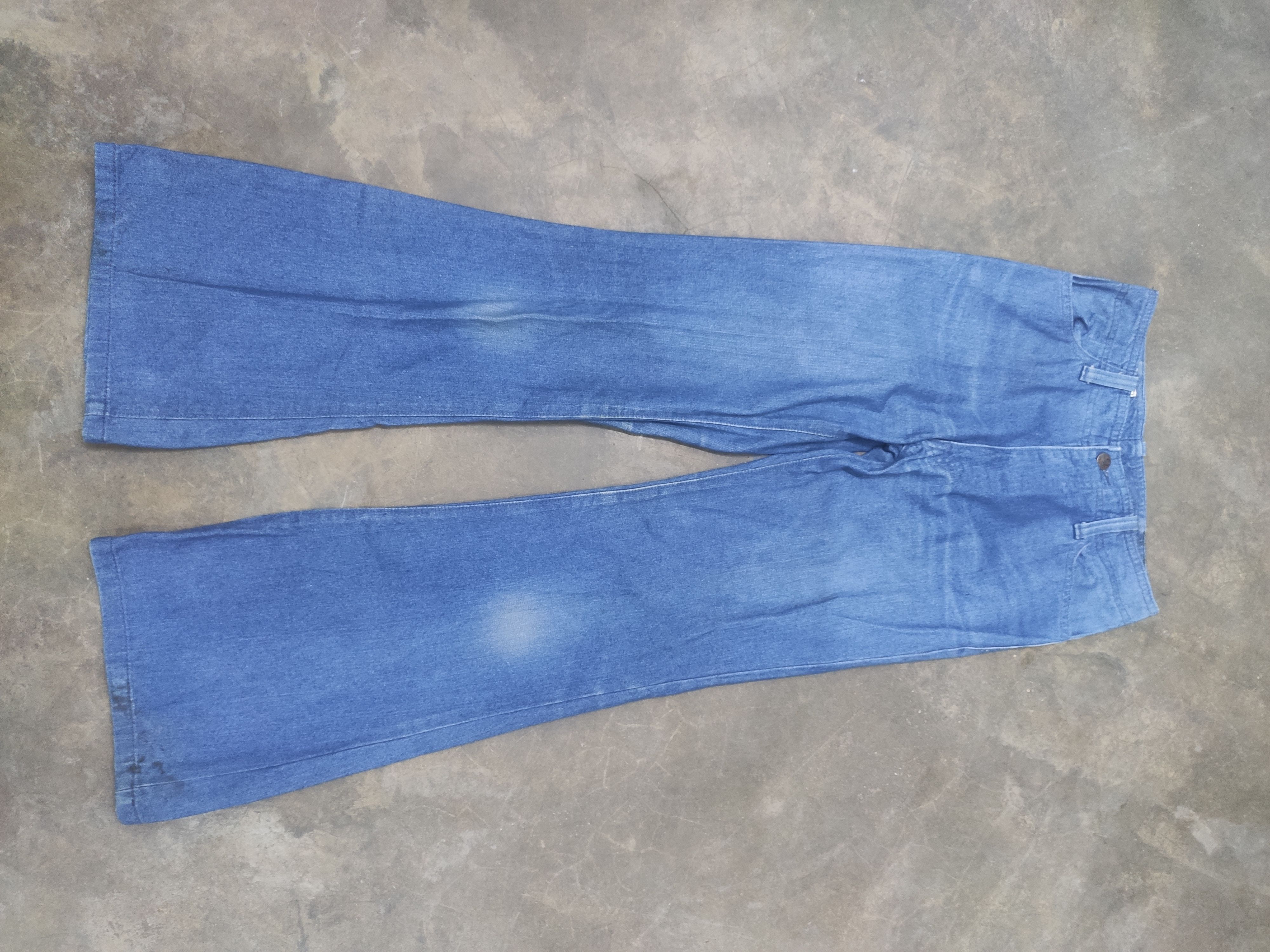 If Six Was Nine Vintage 70s Vintage Mc Campbell jeans flared jeans design Size US 27 - 1 Thumbnail