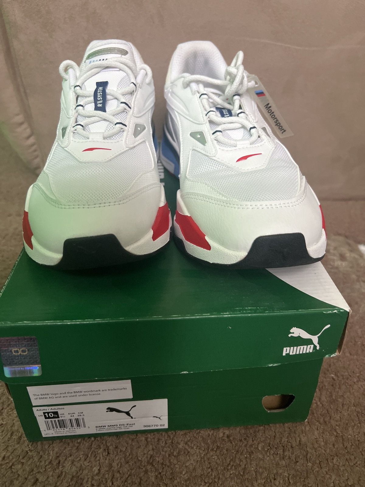 BMW × Puma Puma x BMW RS FAST Size US 10.5 / EU 43-44 - 5 Thumbnail