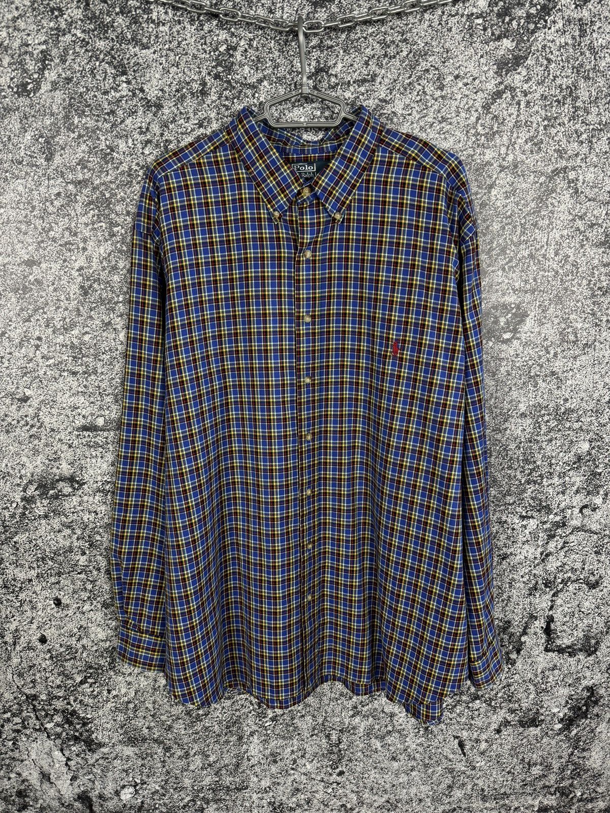 Polo Ralph Lauren Polo Ralph Lauren Long Sleeve Plaid Shirt Button Up Size XXL Size US XXL / EU 58 / 5 - 1 Thumbnail