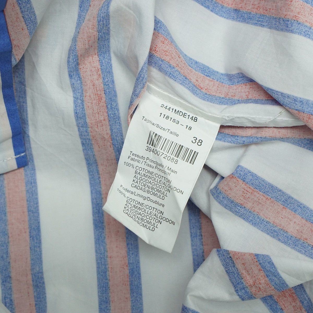 MSGM *NoTariff MSGM Milano Stripe Button Up Shirt Size XS / US 0-2 / IT 36-38 - 7 Thumbnail