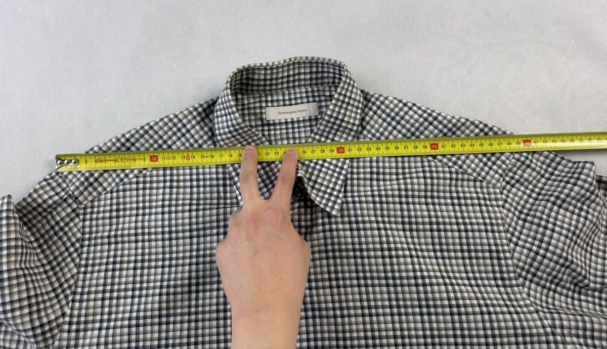 Ermenegildo Zegna Ermenegildo Zegna Shirt Made in Italy Size US XL / EU 56 / 4 - 7 Thumbnail