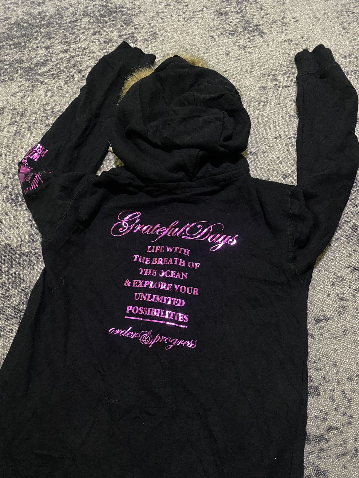 Hysteric Glamour Y2k Pre Conc ifsixwasnine Fur Hoodie Size US M / EU 48-50 / 2 - 3 Thumbnail