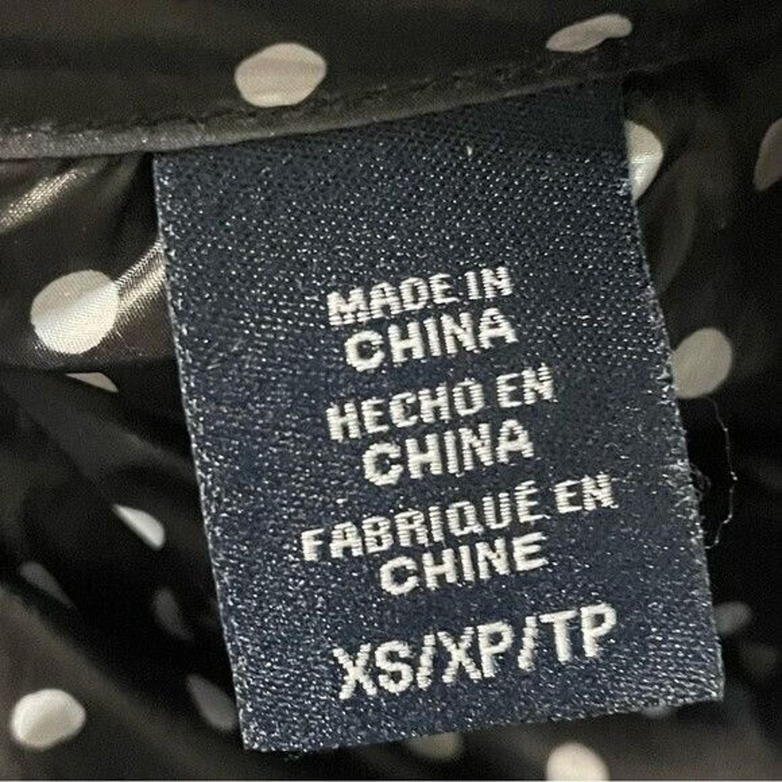 Tommy Hilfiger Tommy Hilfiger Vest XS Quilted Black/White Polka Dot Size XS / US 0-2 / IT 36-38 - 11 Thumbnail