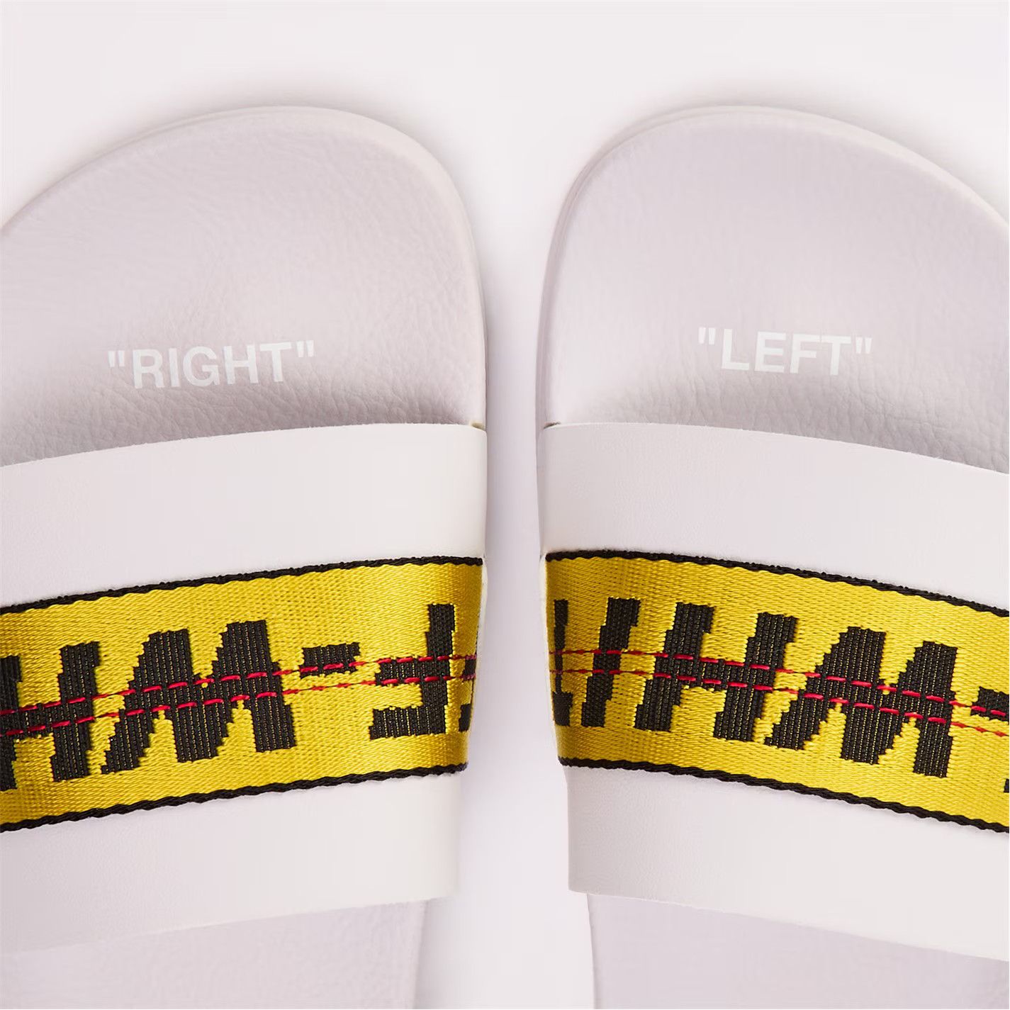 Off-White o1g2r1mq0326 Pool Sliders in Grey Size US 8 / EU 41 - 4 Thumbnail