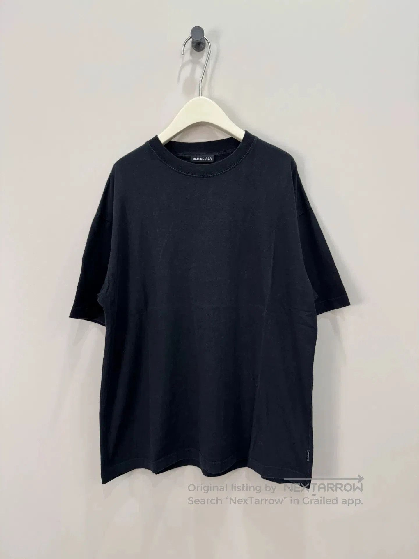 Balenciaga balenciaga short sleeve t-shirt with embroidery. Size US S / EU 44-46 / 1 - 1 Thumbnail