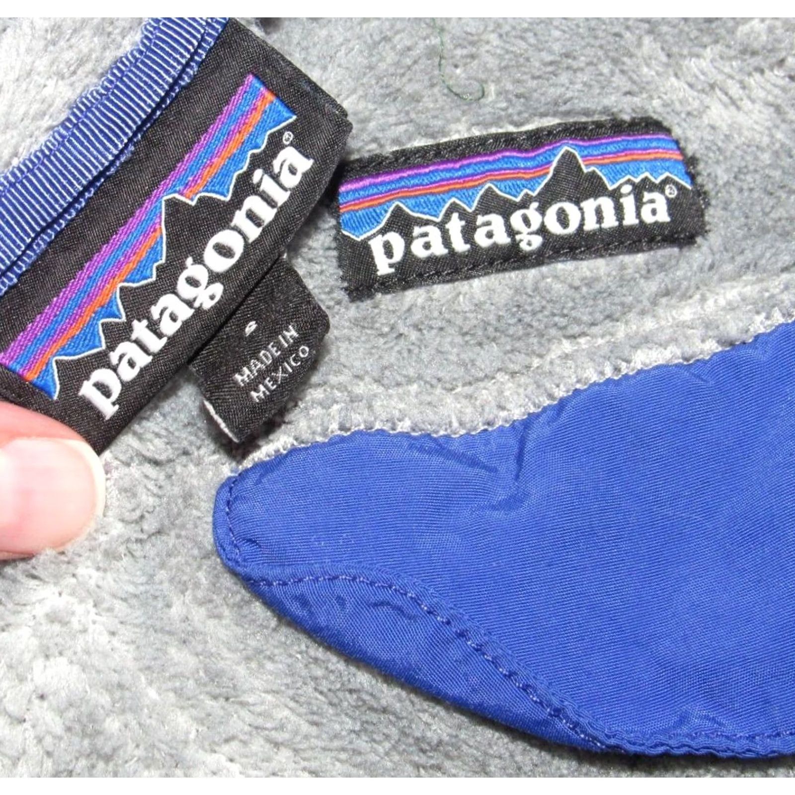 Patagonia PATAGONIA Grey Blue Snap T Sweater Re Tool Fleece Small S Size S / US 4 / IT 40 - 3 Thumbnail
