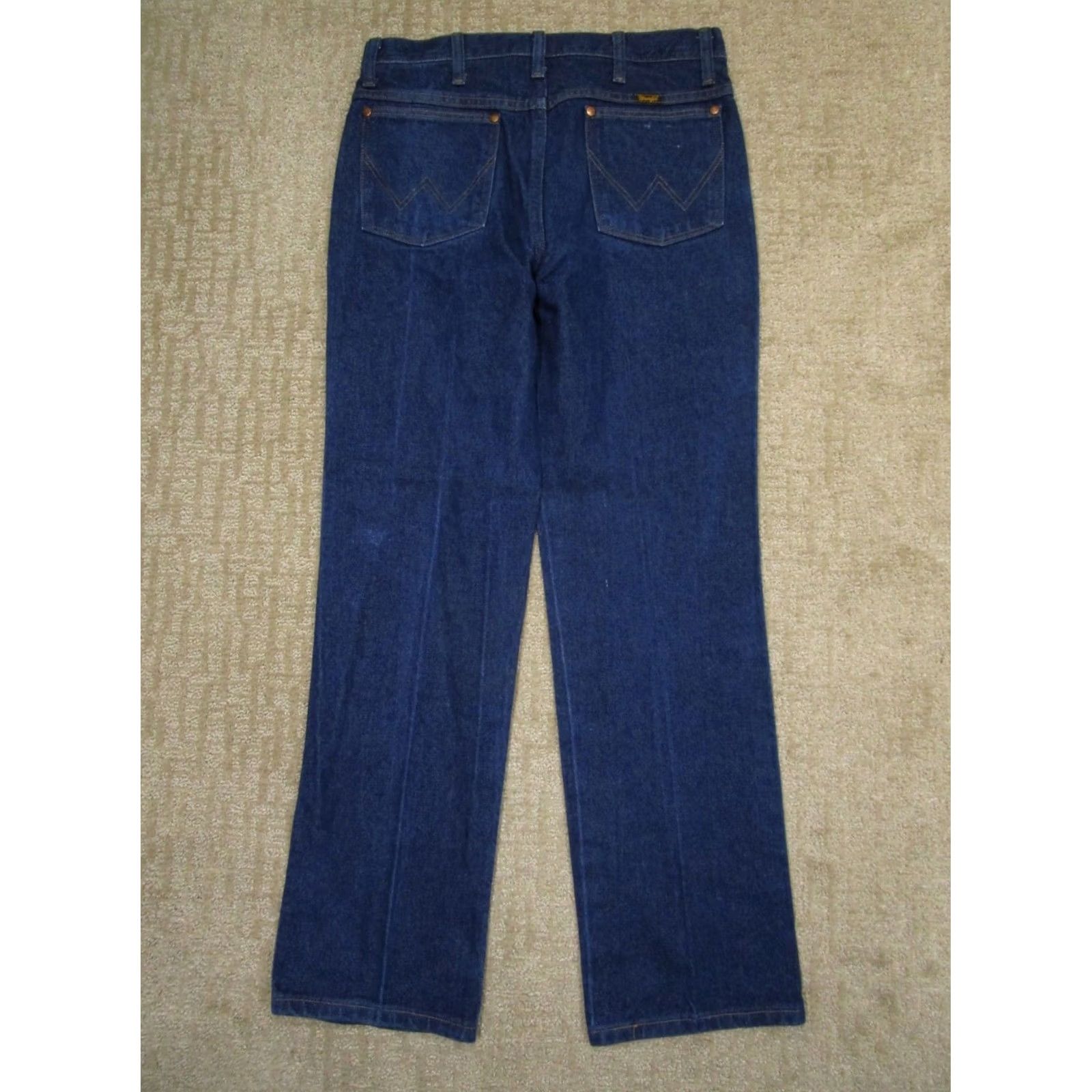 Wrangler Wrangler Jeans Men 32x30 Blue Cowboy Cut Slim Fit Western Pants Dark Wash Denim Size US 32 / EU 48 - 3 Thumbnail