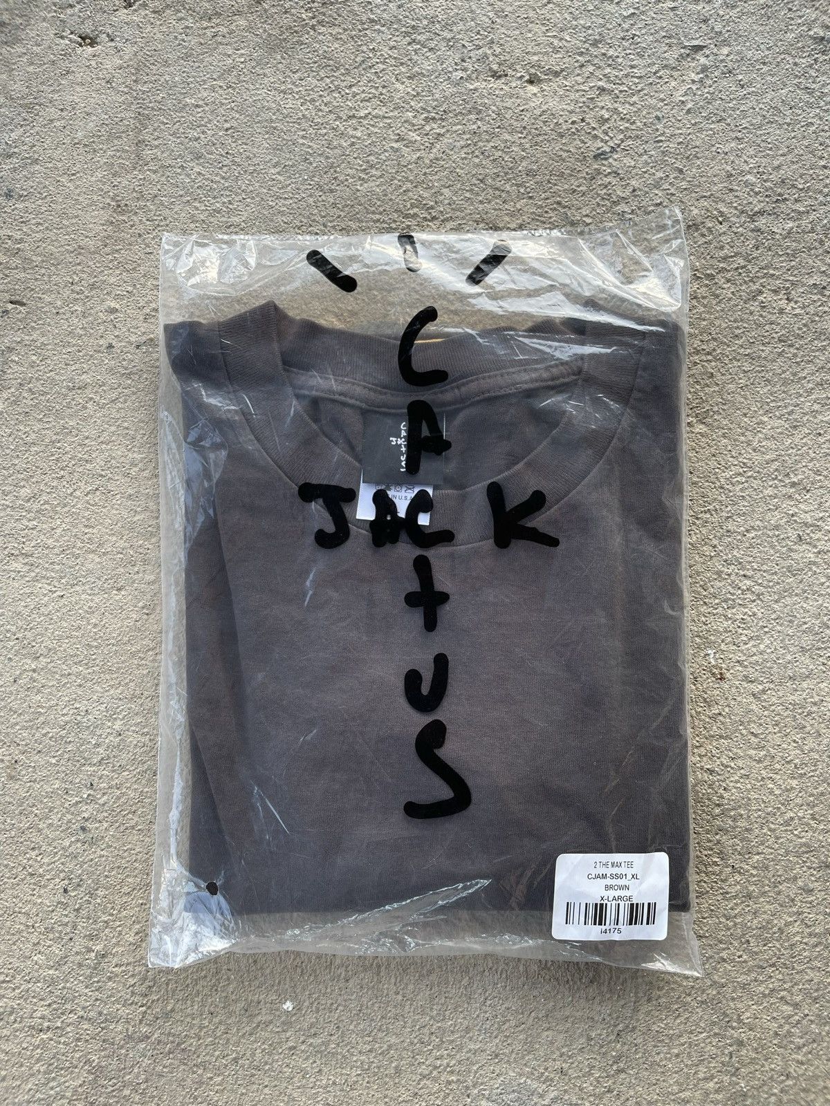 Travis Scott BRAND NEW Travis Scott Cactus Jack 2 The Max T-Shirt Size US XL / EU 56 / 4 - 1 Thumbnail