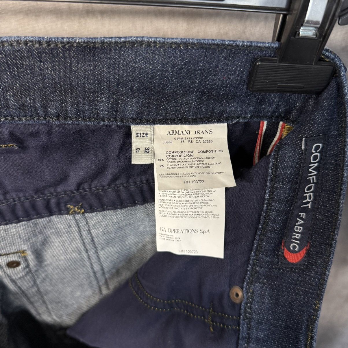 Armani × Emporio Armani Armani Jeans Pants men’s comfort fabric size 32 Size US 32 / EU 48 - 9 Thumbnail