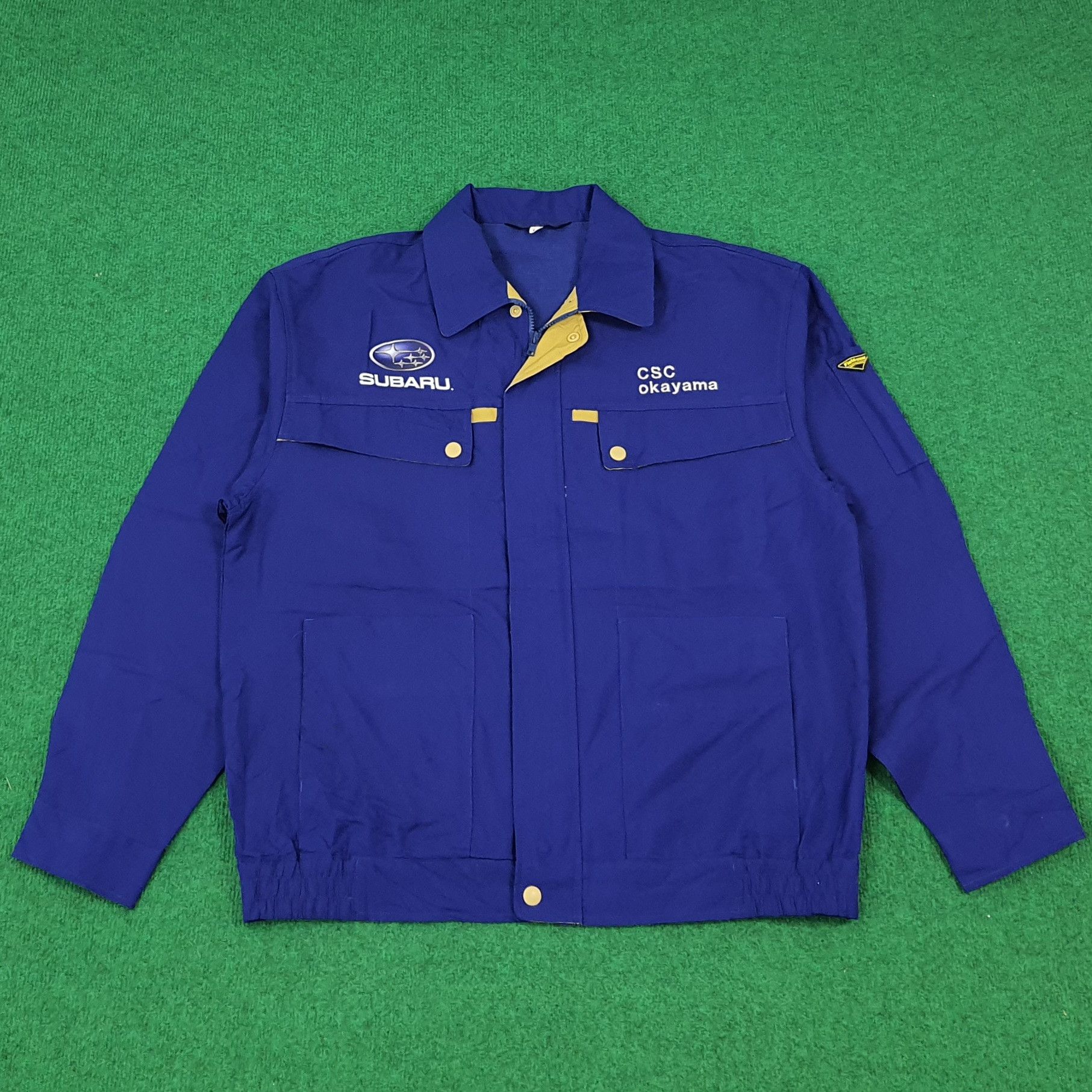 Japanese Brand × Vintage Vintage SUBARU Motorsports Racing Japan Brand Jacket Size US M / EU 48-50 / 2 - 3 Thumbnail