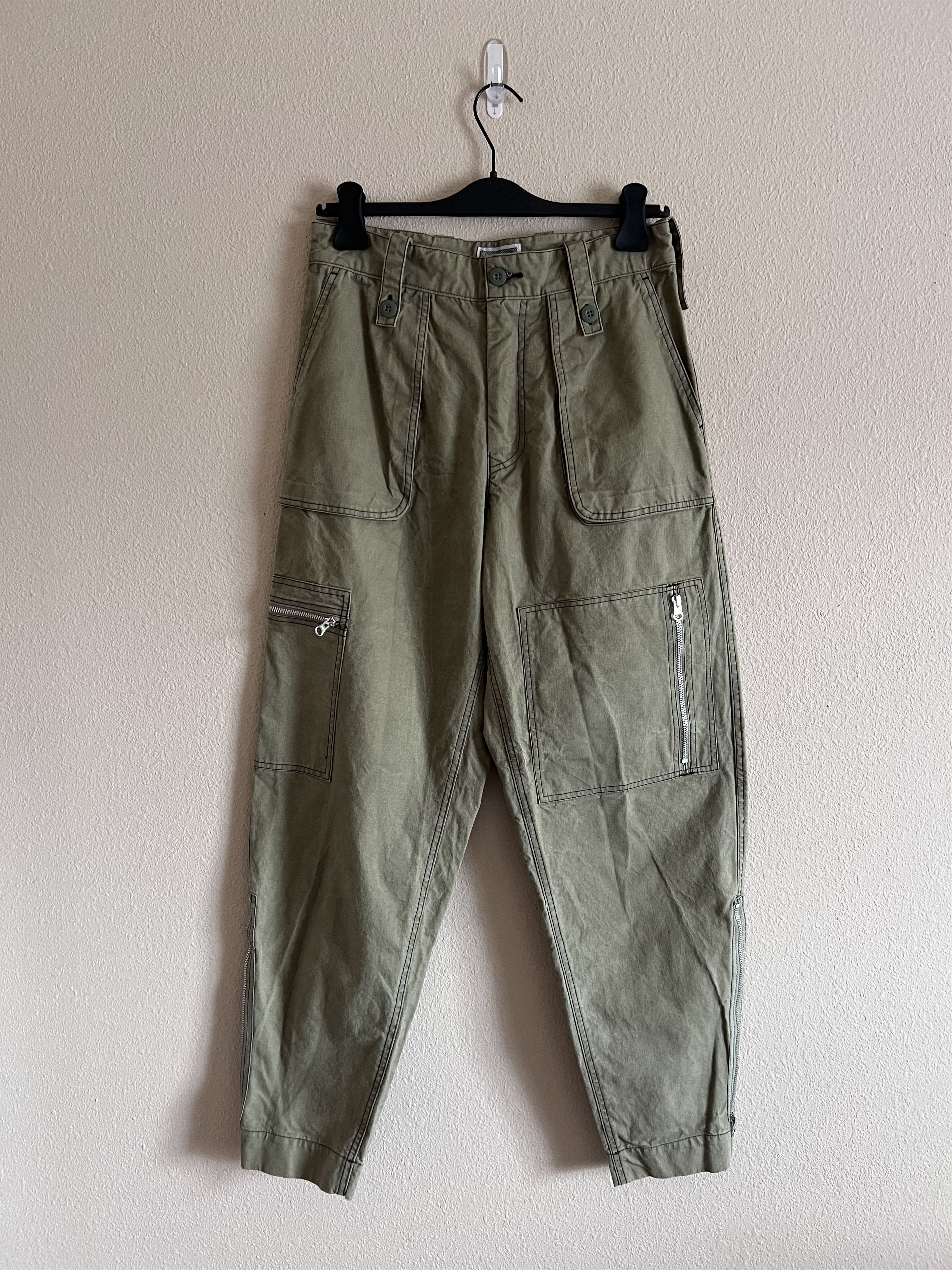 image of Cav Empt Yossarian Pants 5 In Olive Green, Men's (Size 30)