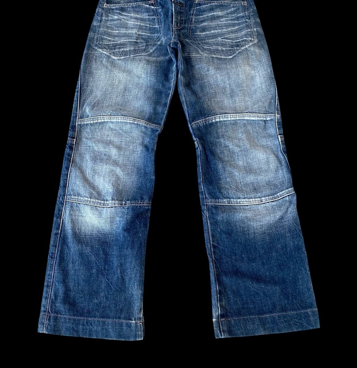 Marithe + Francois Girbaud Archival Marithé François Girbaud Panelled Technical Denim Size US 31 - 4 Thumbnail
