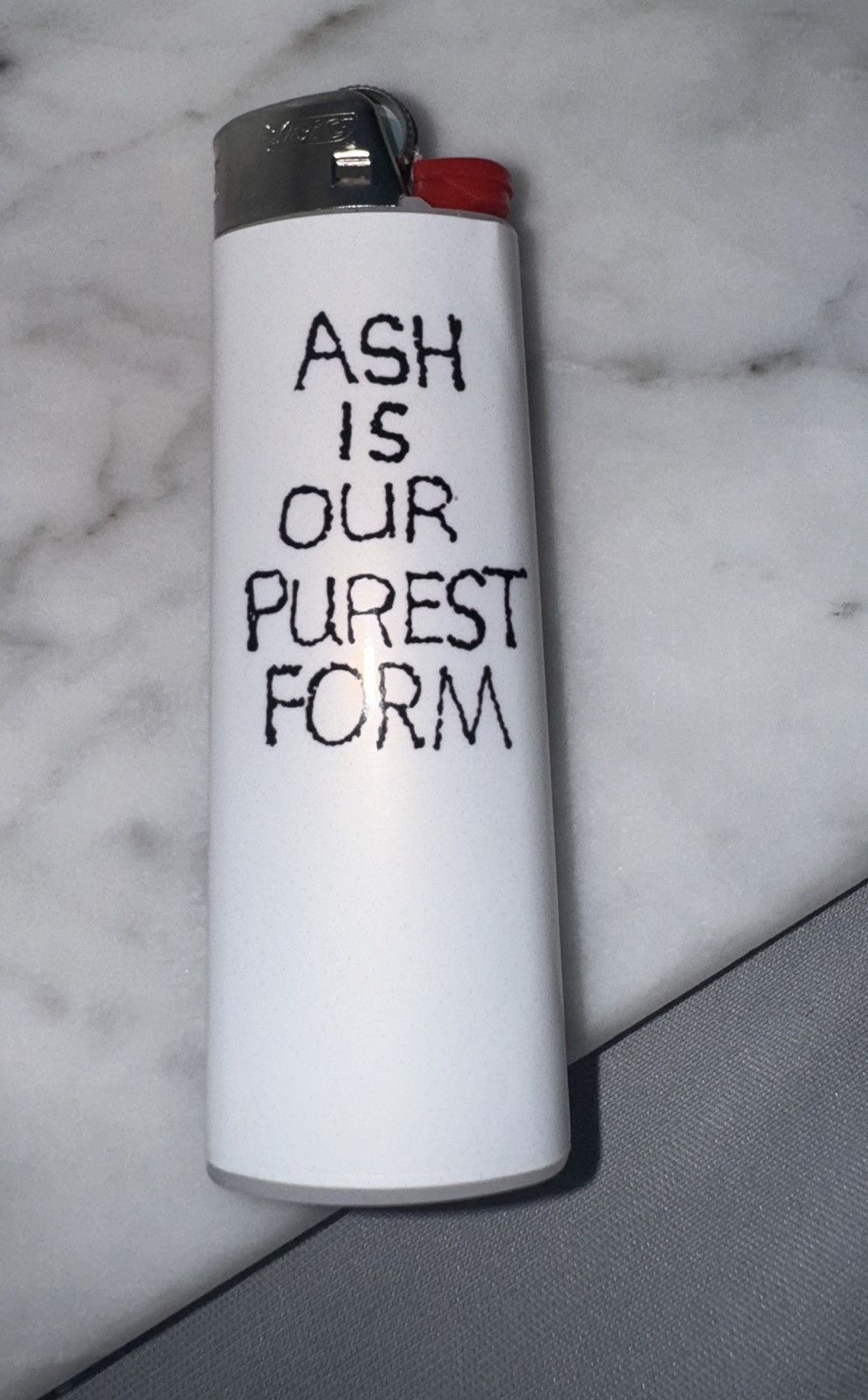 Lil peep “Ash is our purest form” lighter
