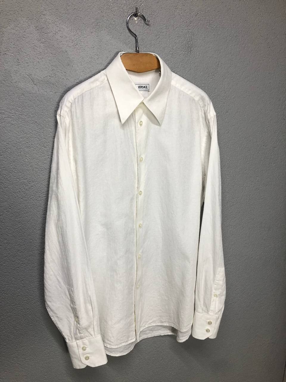 Versace Versace Collection mens shirt size 39 / Medium Size US M / EU 48-50 / 2 - 2 Thumbnail
