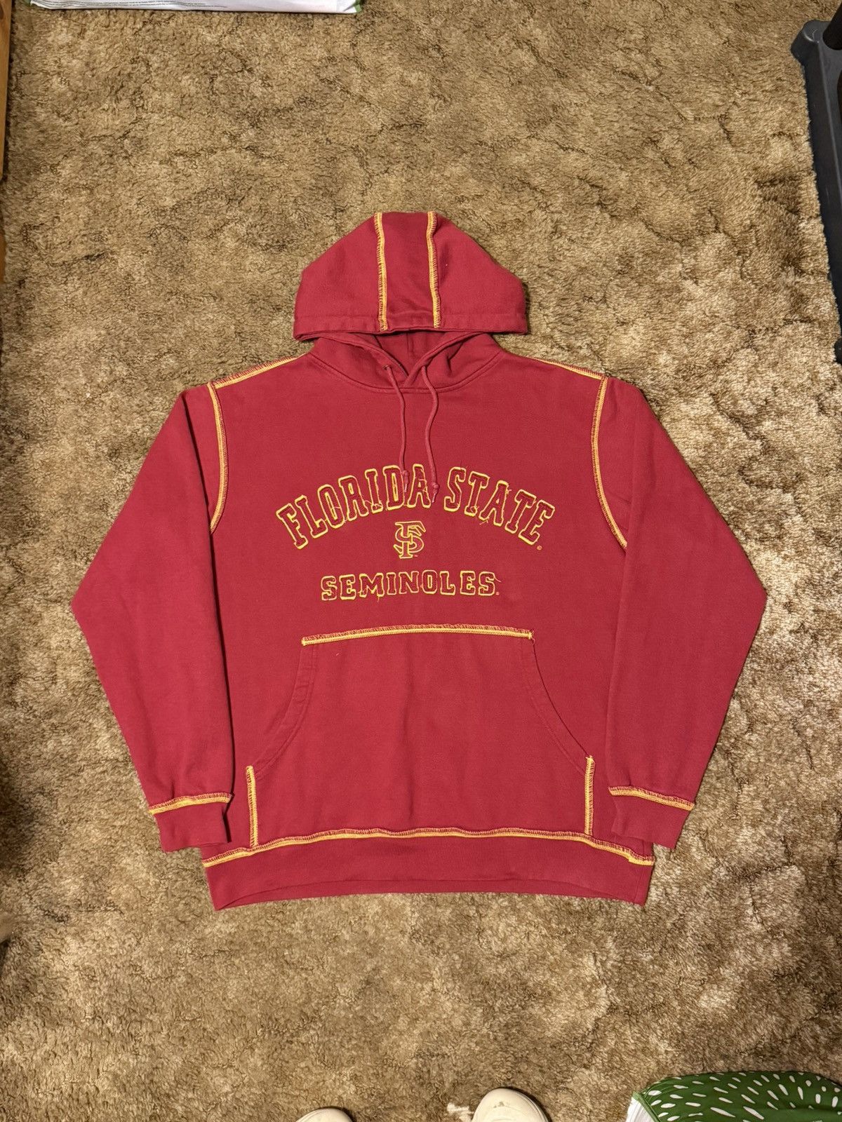 Champs Sport Florida State Seminoles College Sportswear Hoodie Red XLarge Size US XL / EU 56 / 4 - 1 Thumbnail