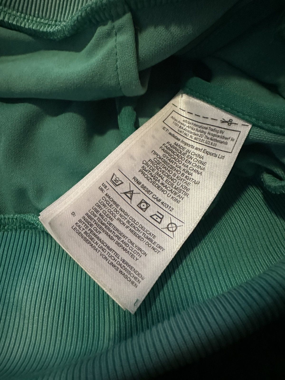 Adidas × Pharrell Adidas x Pharrell Jacket Tie Dye Green Large Size US L / EU 52-54 / 3 - 6 Thumbnail
