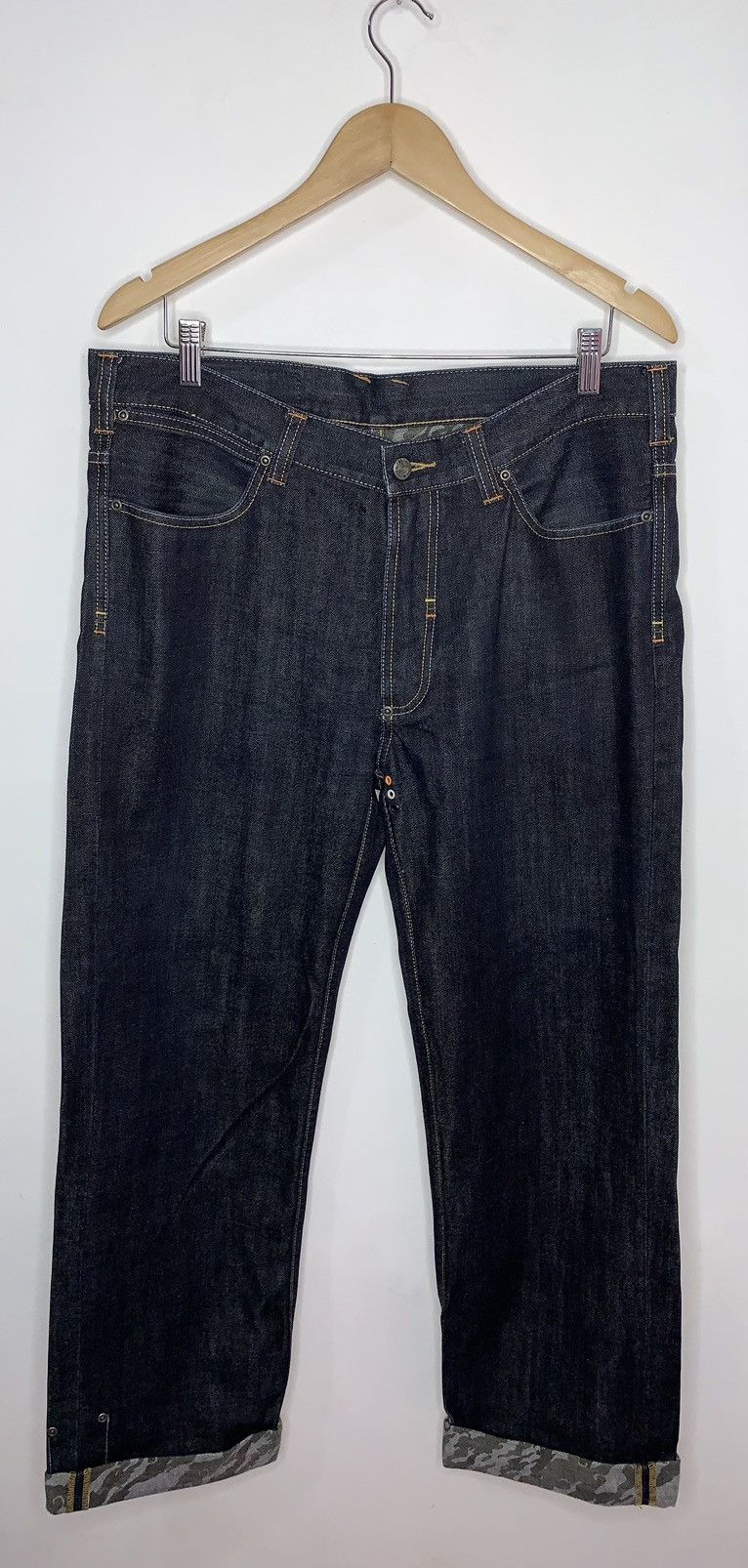 image of Maharishi Denim Pants in Blue, Men's (Size 36)