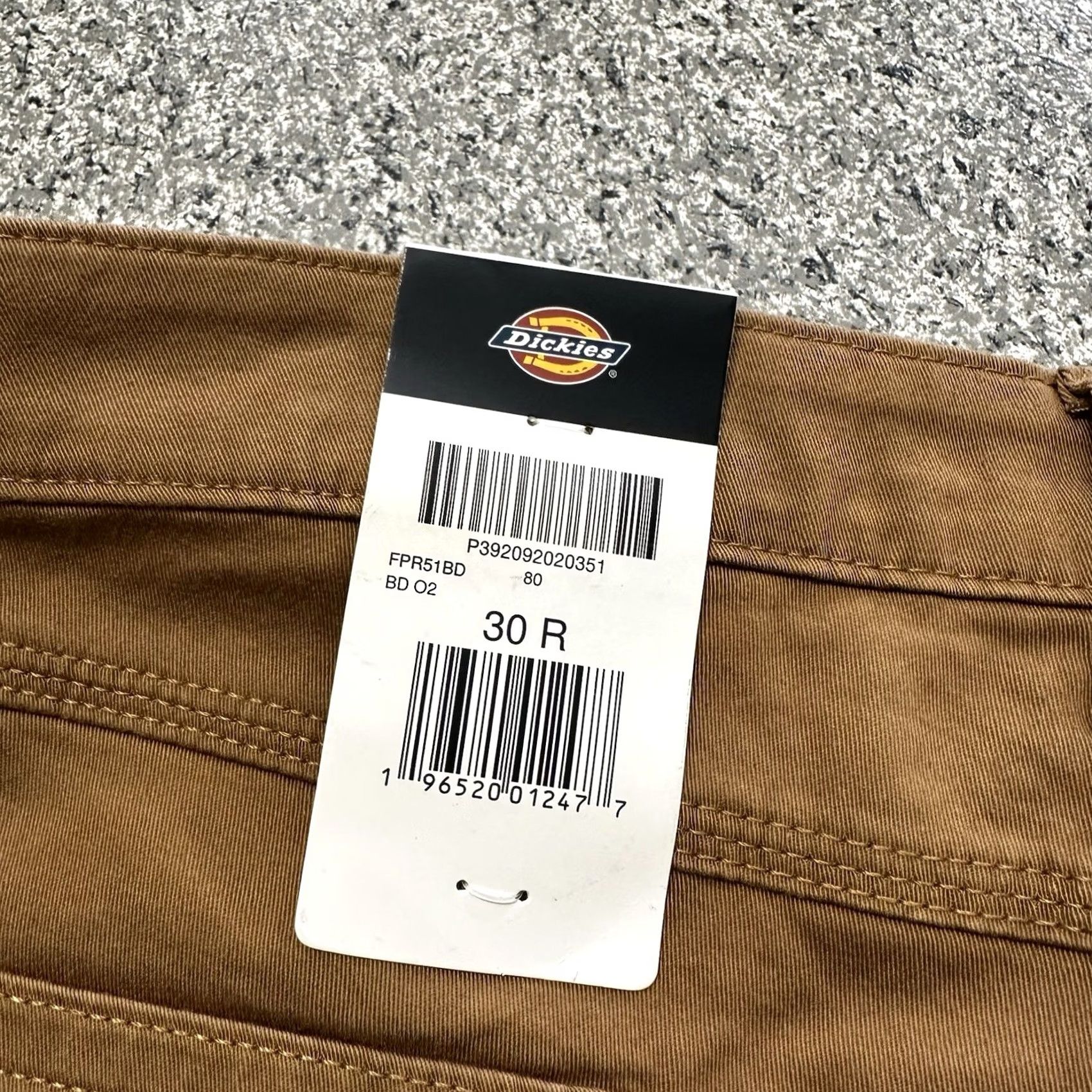Dickies Dickies Carpenter Pants Womens 29 31 Brown Relaxed High Rise Utility Stretch Twill Cotton Spandex Pants Women Size 28" / US 6 / IT 42 - 6 Thumbnail