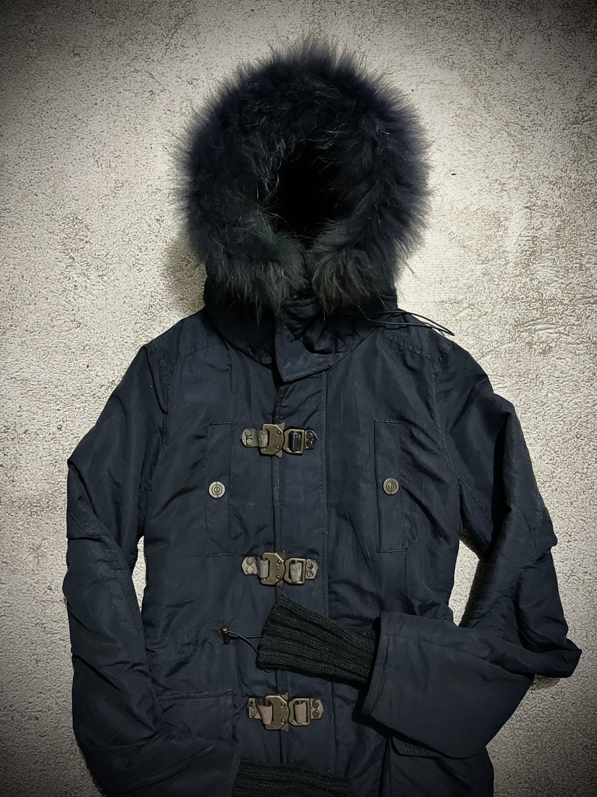 SLY Vintage SLY Racoon Faux Fur Jacket Yasuyuki Ishii Style Size US M / EU 48-50 / 2 - 2 Thumbnail