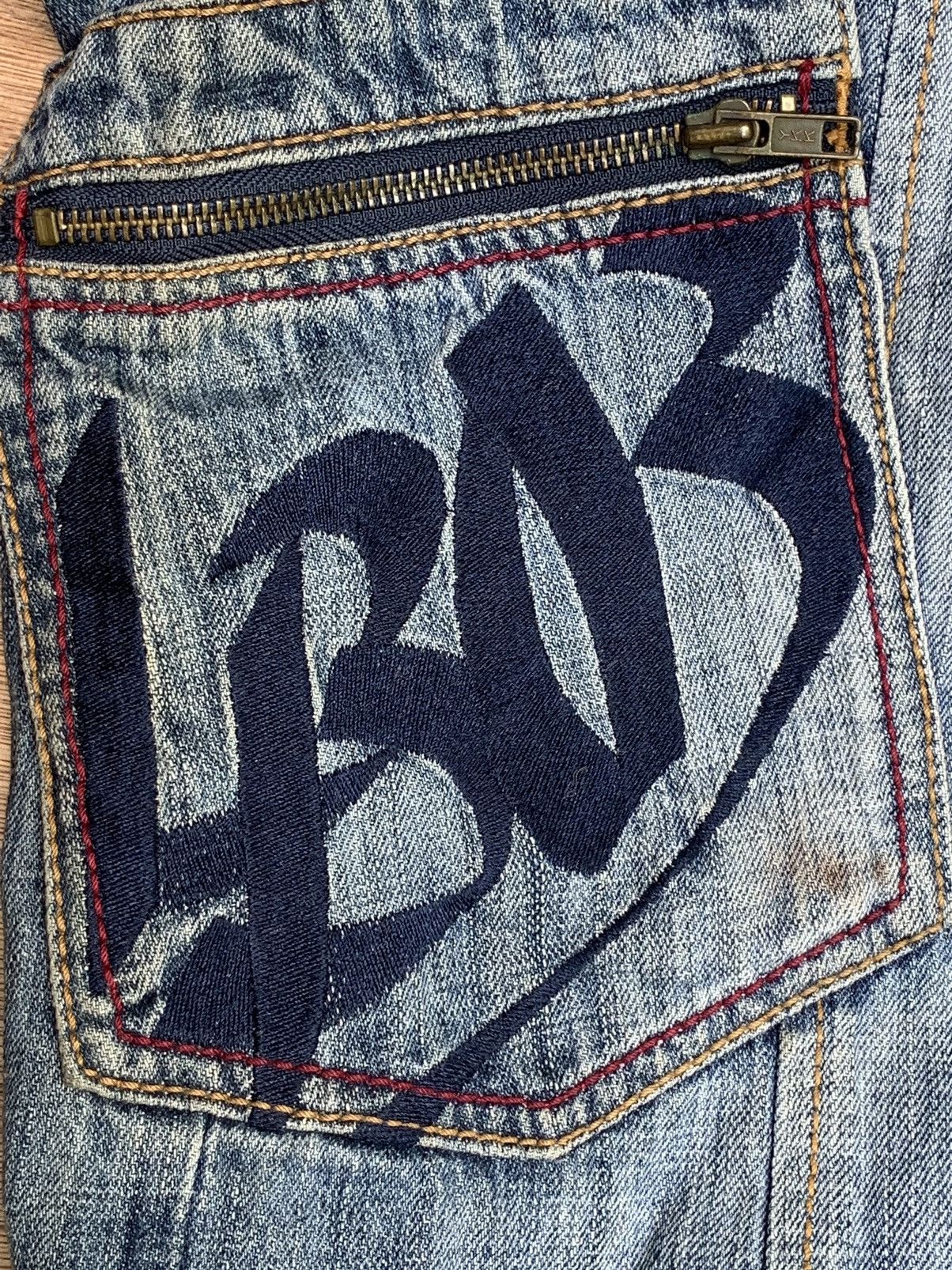 Japanese Brand Rare!! Vintage LB-03 Denim Jeans Pants Size US 28 / EU 44 - 21 Thumbnail