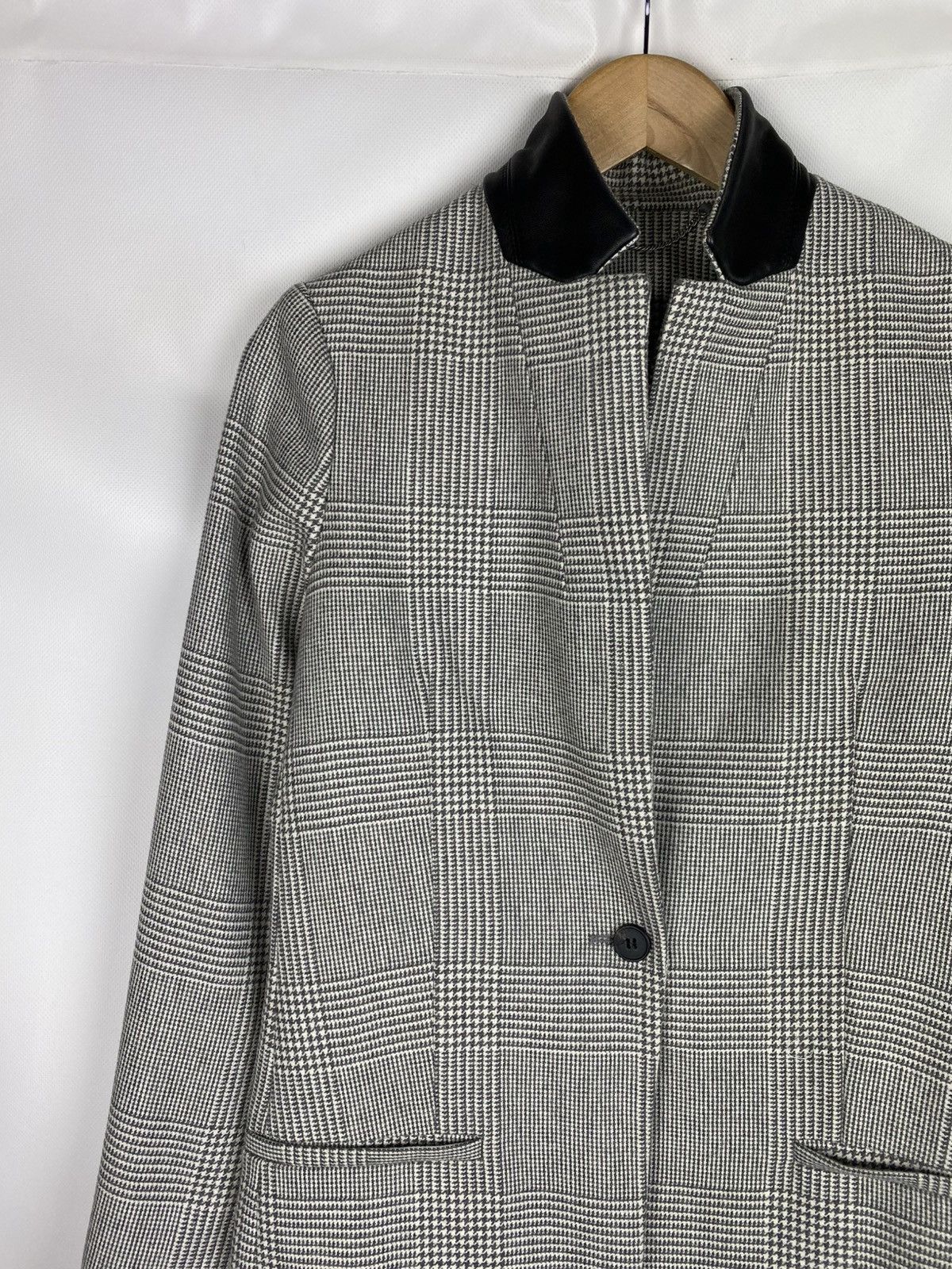 Allsaints Allsaints Leni Coat Ladies Wool Check Jacket size US 6 EU 38 Size M / US 6-8 / IT 42-44 - 3 Thumbnail
