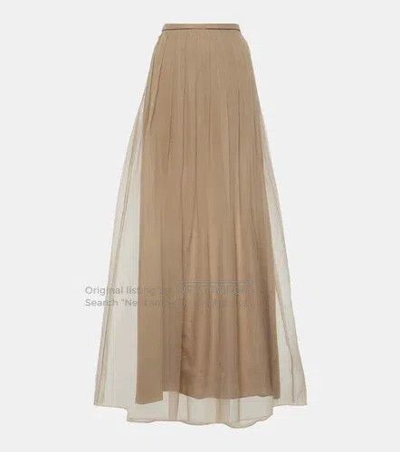 Brunello Cucinelli Brunello Cucinelli Tulle Skirt Size 25" / US 0 / IT 36 - 6 Thumbnail