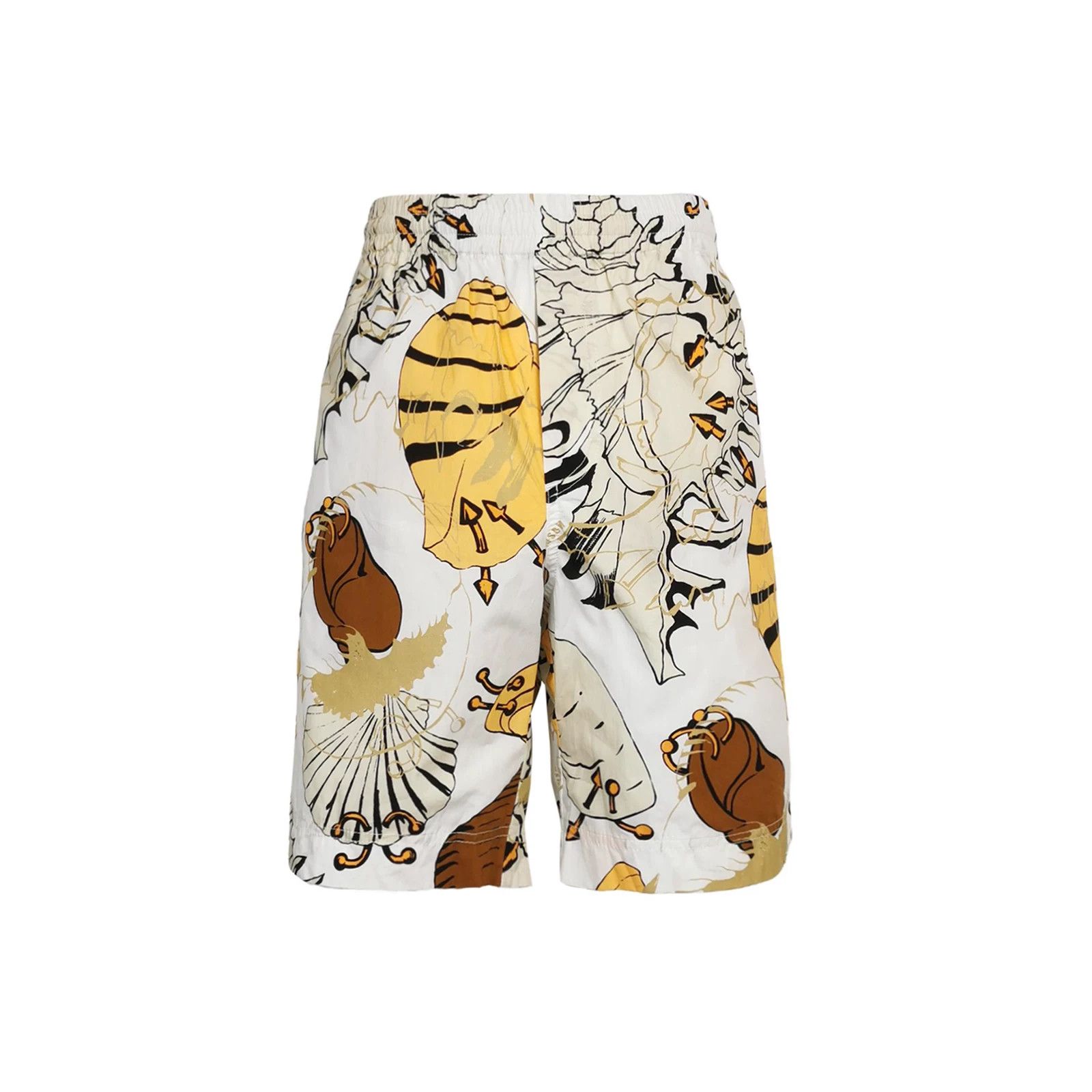 MSGM MSGM Cotton Color-Block Shorts Size US 34 / EU 50 - 1 Thumbnail