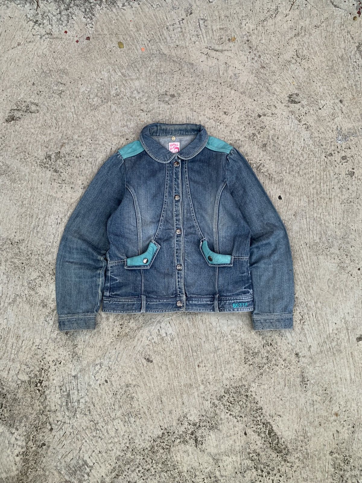 Vintage Vintage Betty Boop Bikers Denim Jacket Size M / US 6-8 / IT 42-44 - 1 Thumbnail